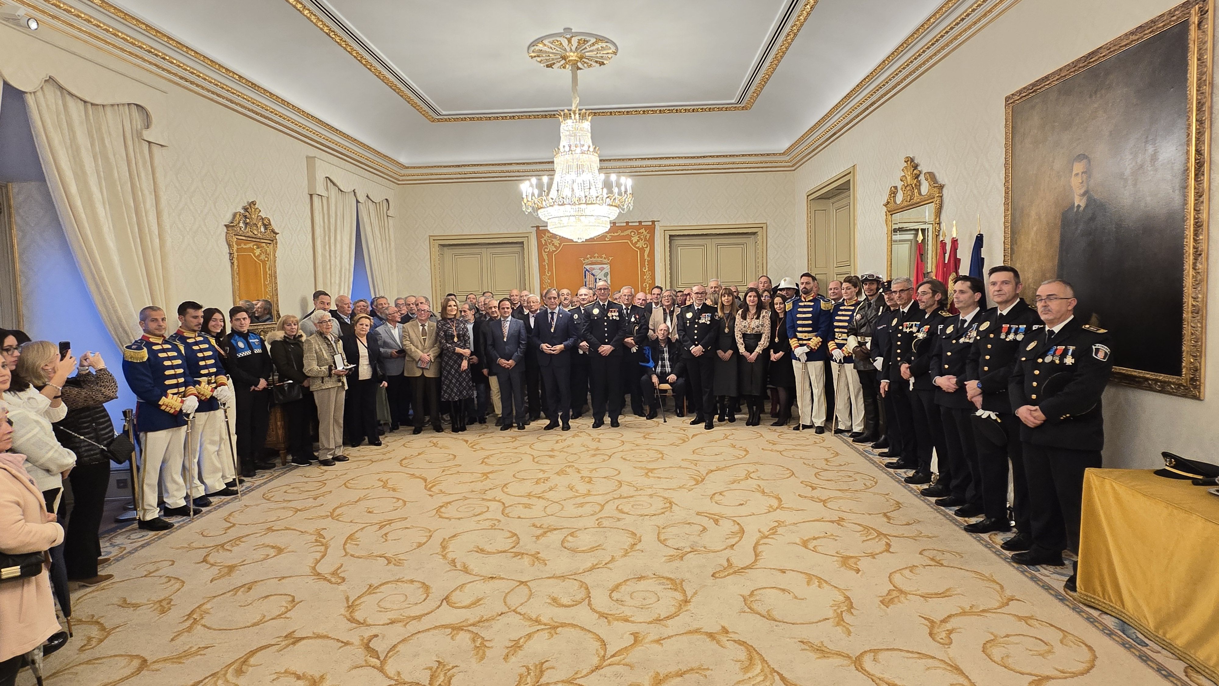 Entrega de medallas con motivo del 175 aniversario de la Policía Local de Salamanca