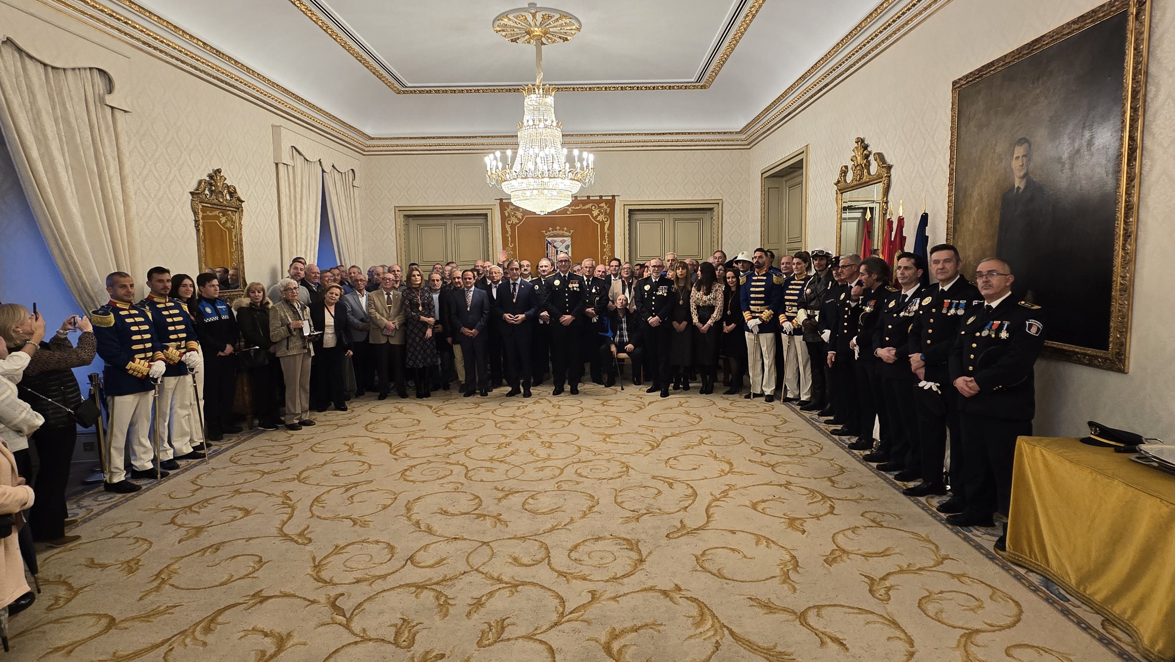 Entrega de medallas con motivo del 175 aniversario de la Policía Local de Salamanca