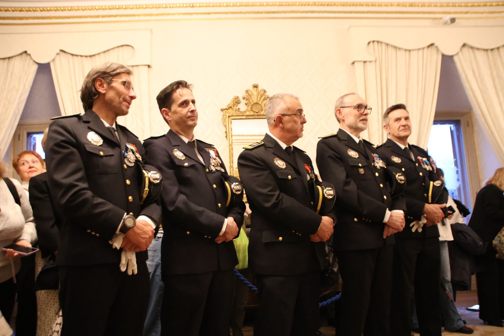 Entrega de medallas con motivo del 175 aniversario de la Policía Local de Salamanca