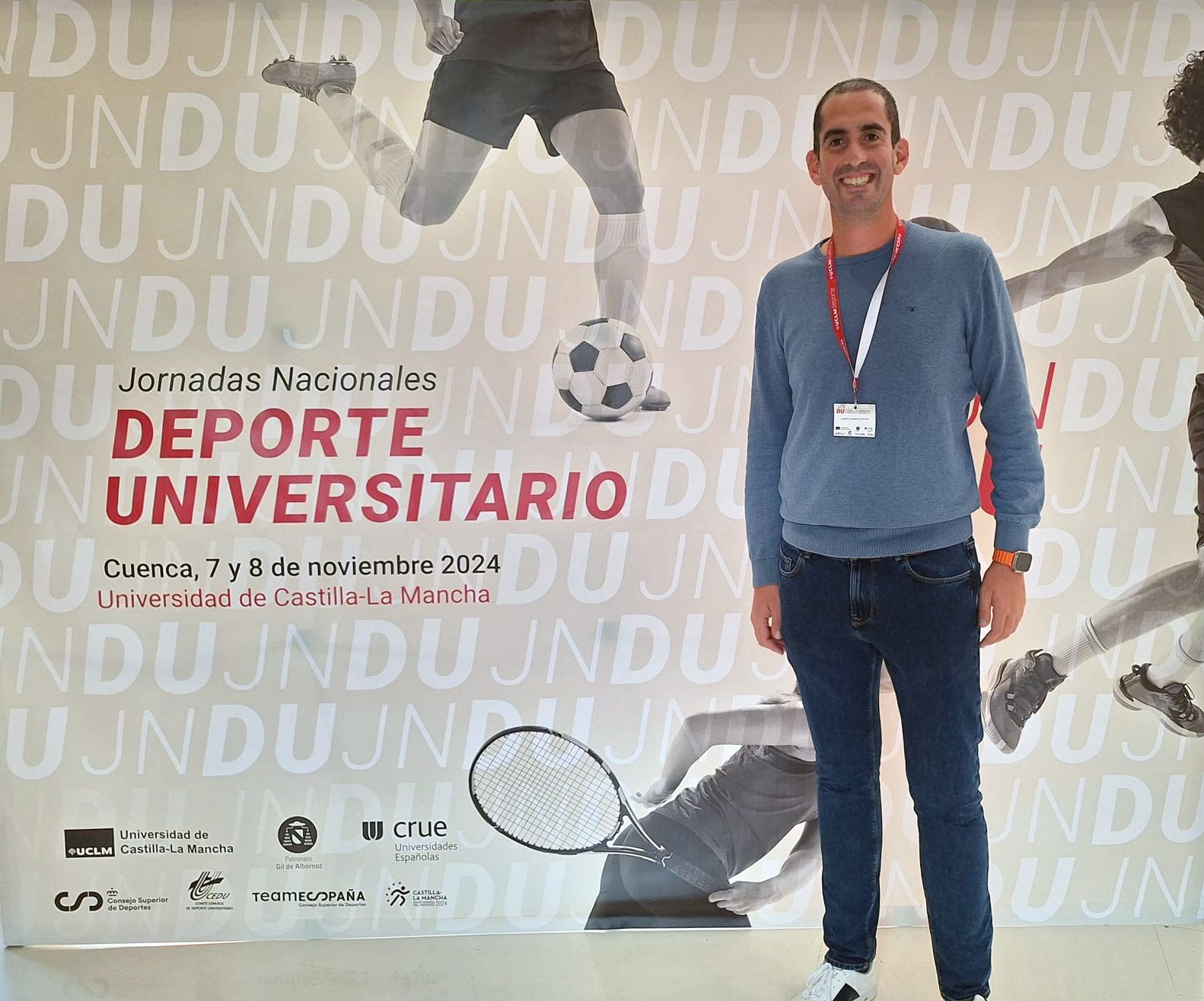 Alberto Rodríguez Cayetano, nombrado miembro de la Comisión Permanente del Comité Español de Deporte Universitario del Consejo Superior de Deportes. FOTO: UPSA