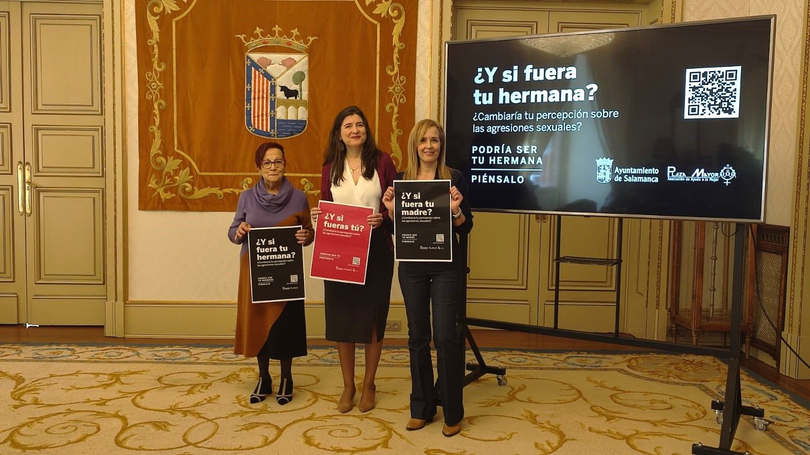 Presentación de la nueva campaña para prevenir las agresiones sexuales