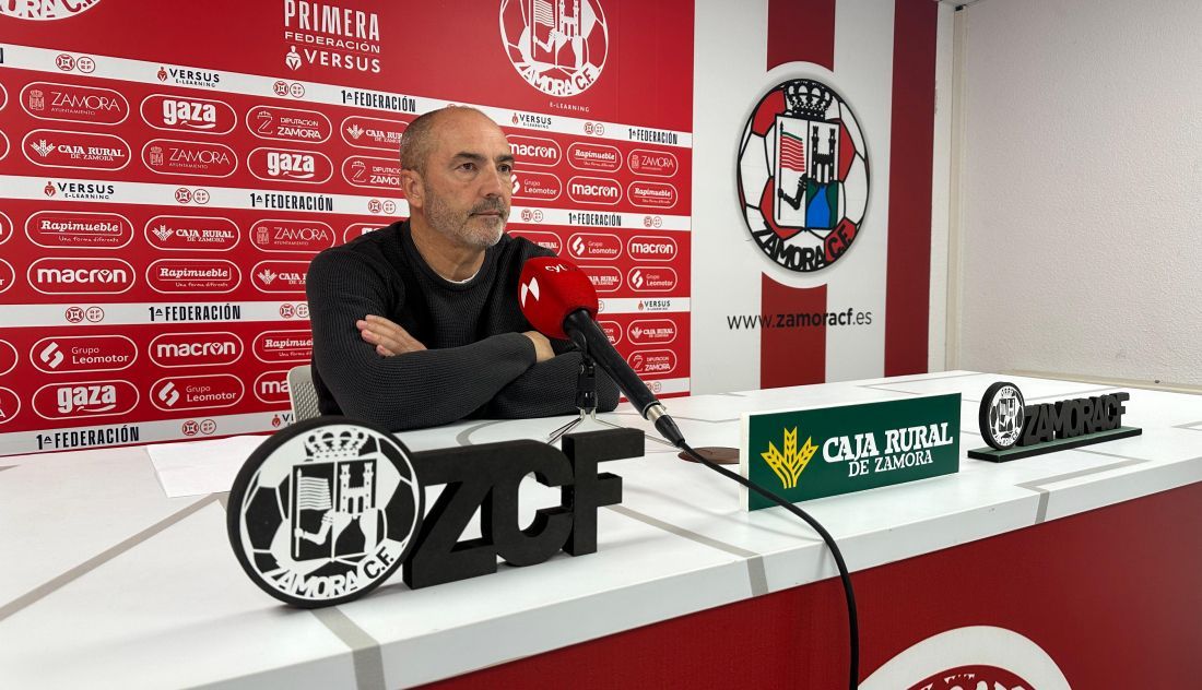 Sabas, en una rueda de prensa | FOTO ZAMORA24HORAS.COM