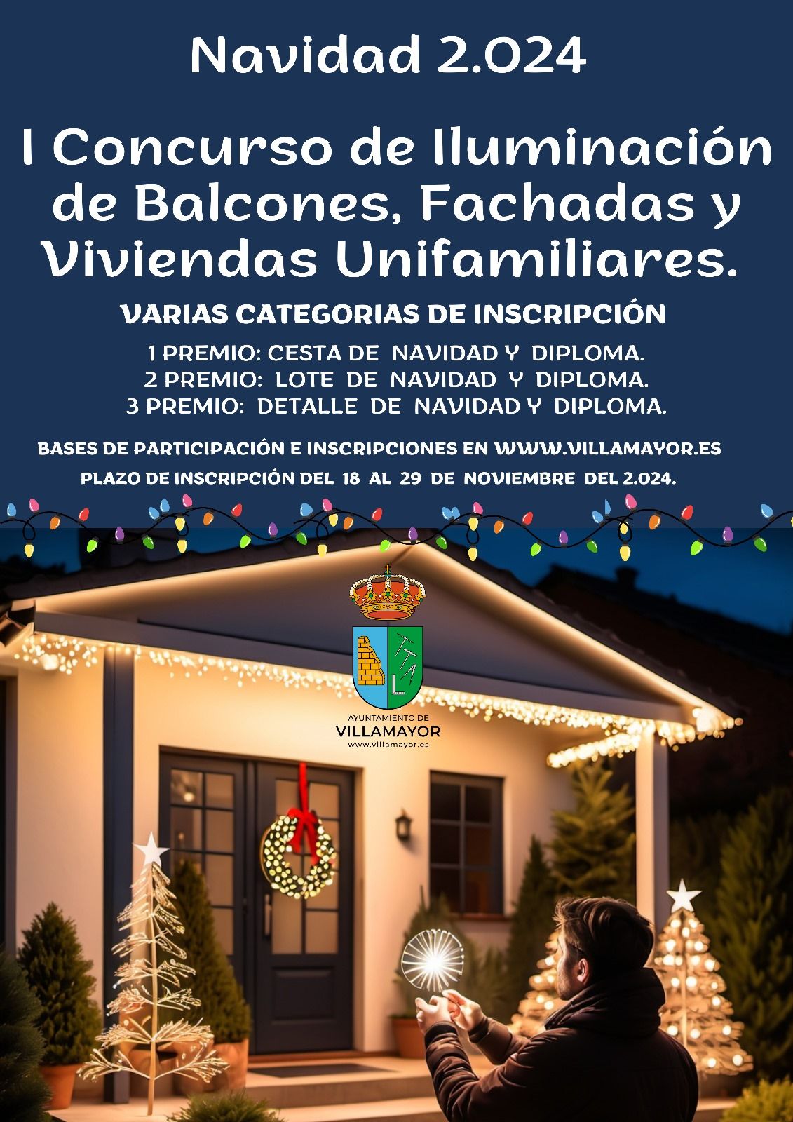 Concurso de decoración navideña de Villamayor