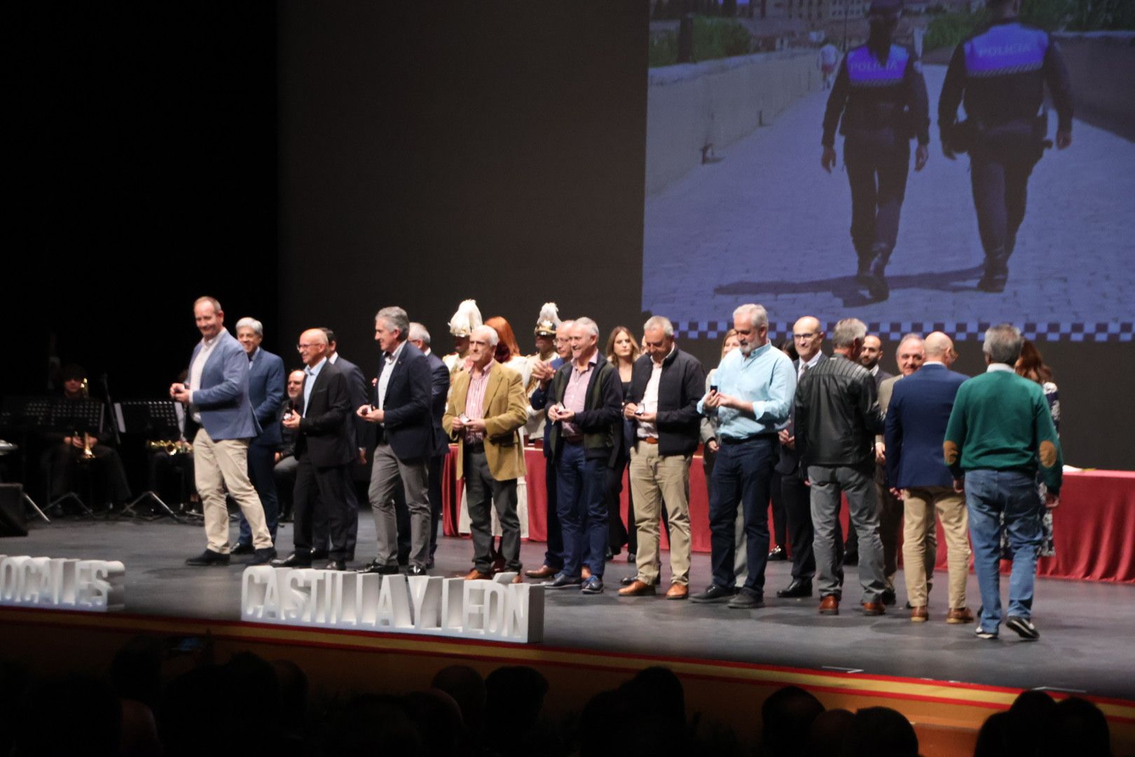 Entrega de las medallas a policías locales de Castilla y León