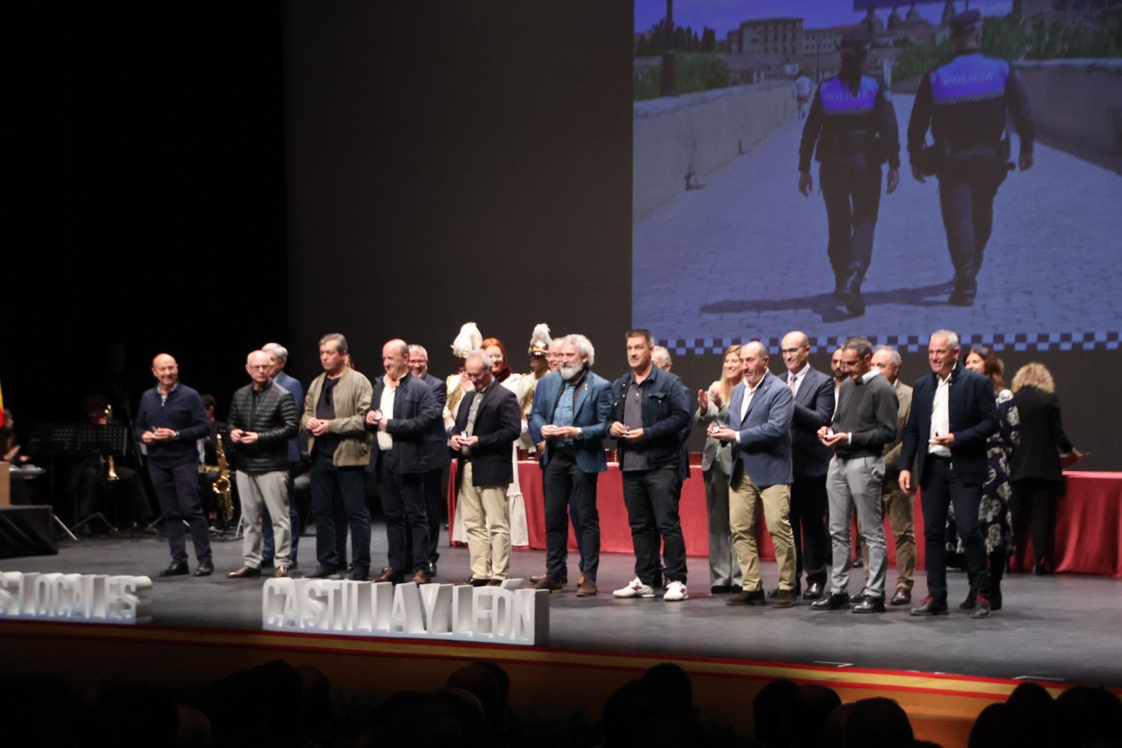 Entrega de las medallas a policías locales de Castilla y León