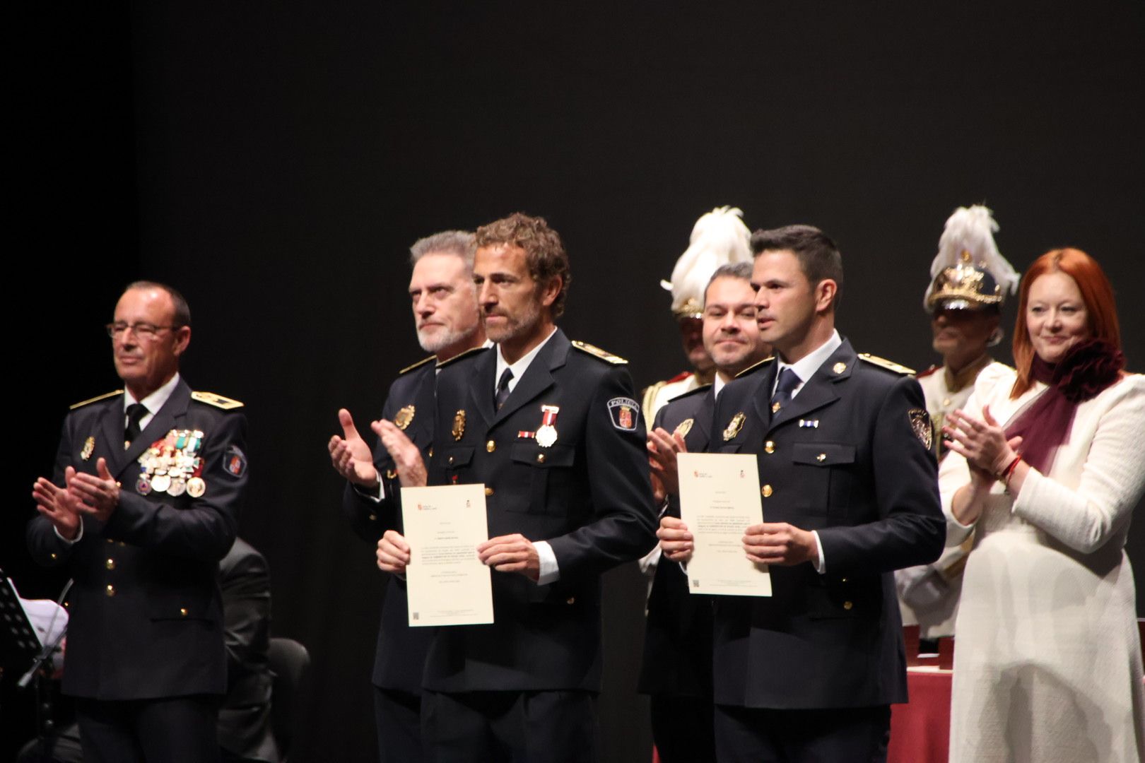 Entrega de las medallas a policías locales de Castilla y León