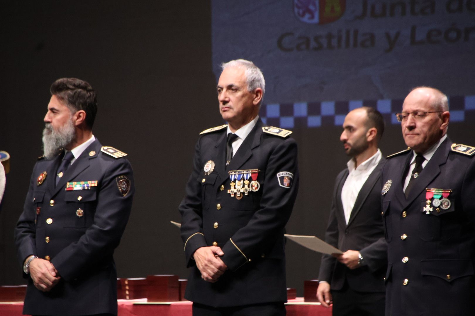 Entrega de las medallas a policías locales de Castilla y León