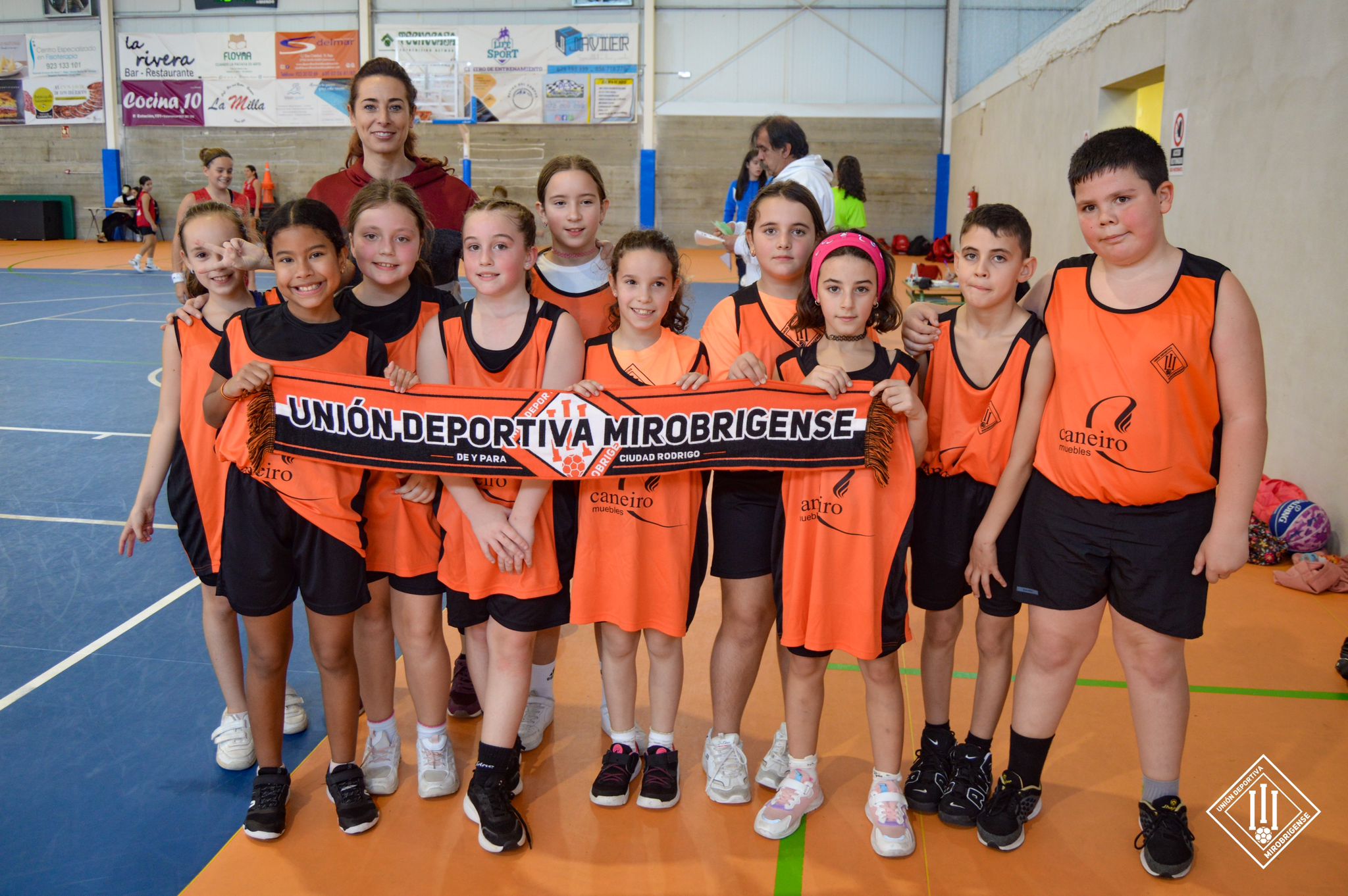 Equipo de baloncesto UD Mirobrigense | FOTO UD MIROBRIGENSE