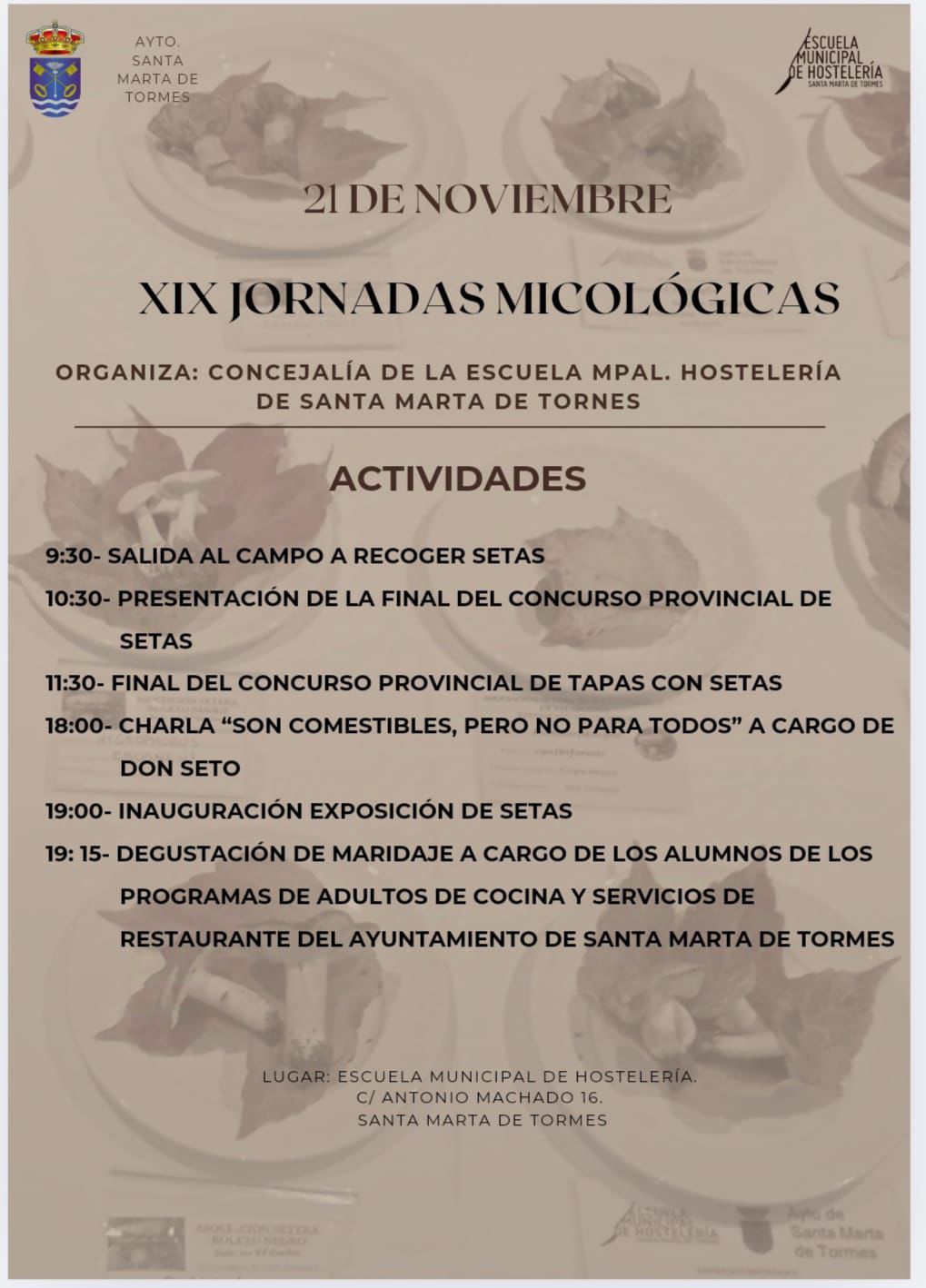 XIX Jornadas Micológicas