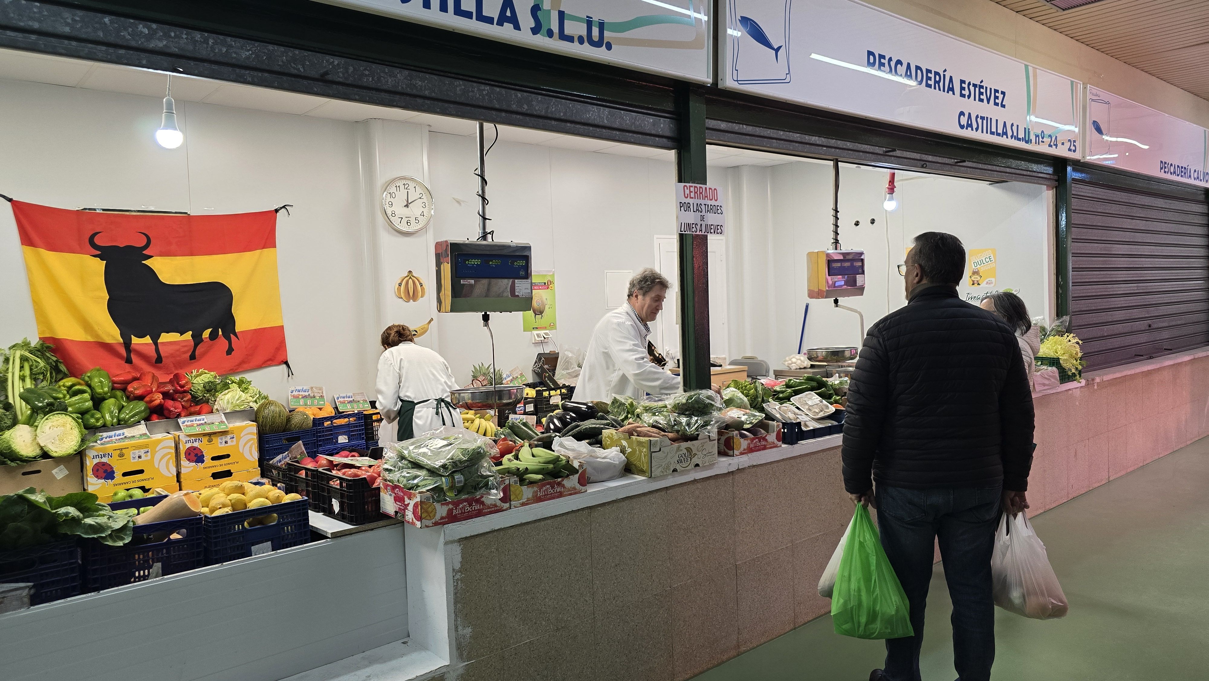 Abre el Mercado de San Bernardo cerrado desde el 4 de noviembre por obras