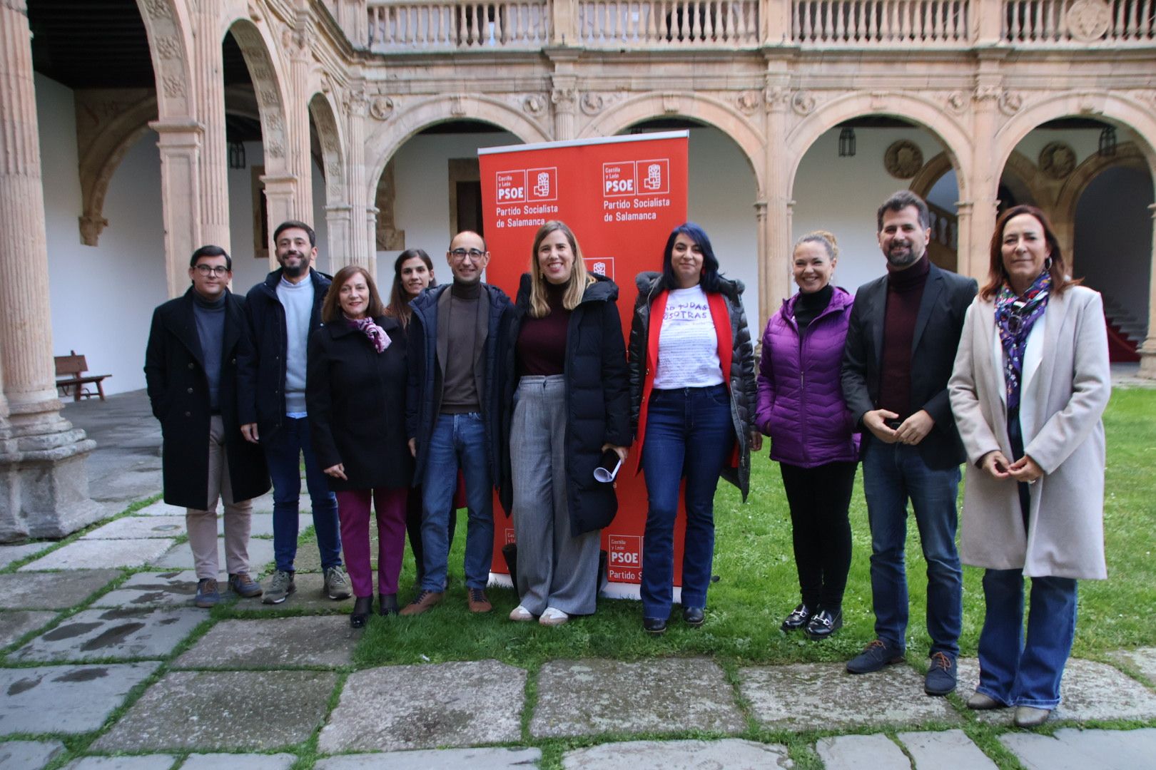 Charla de la directora del Instituto de las Mujeres, Cristina Hernández, en el Colegio Fonseca de Salamanca