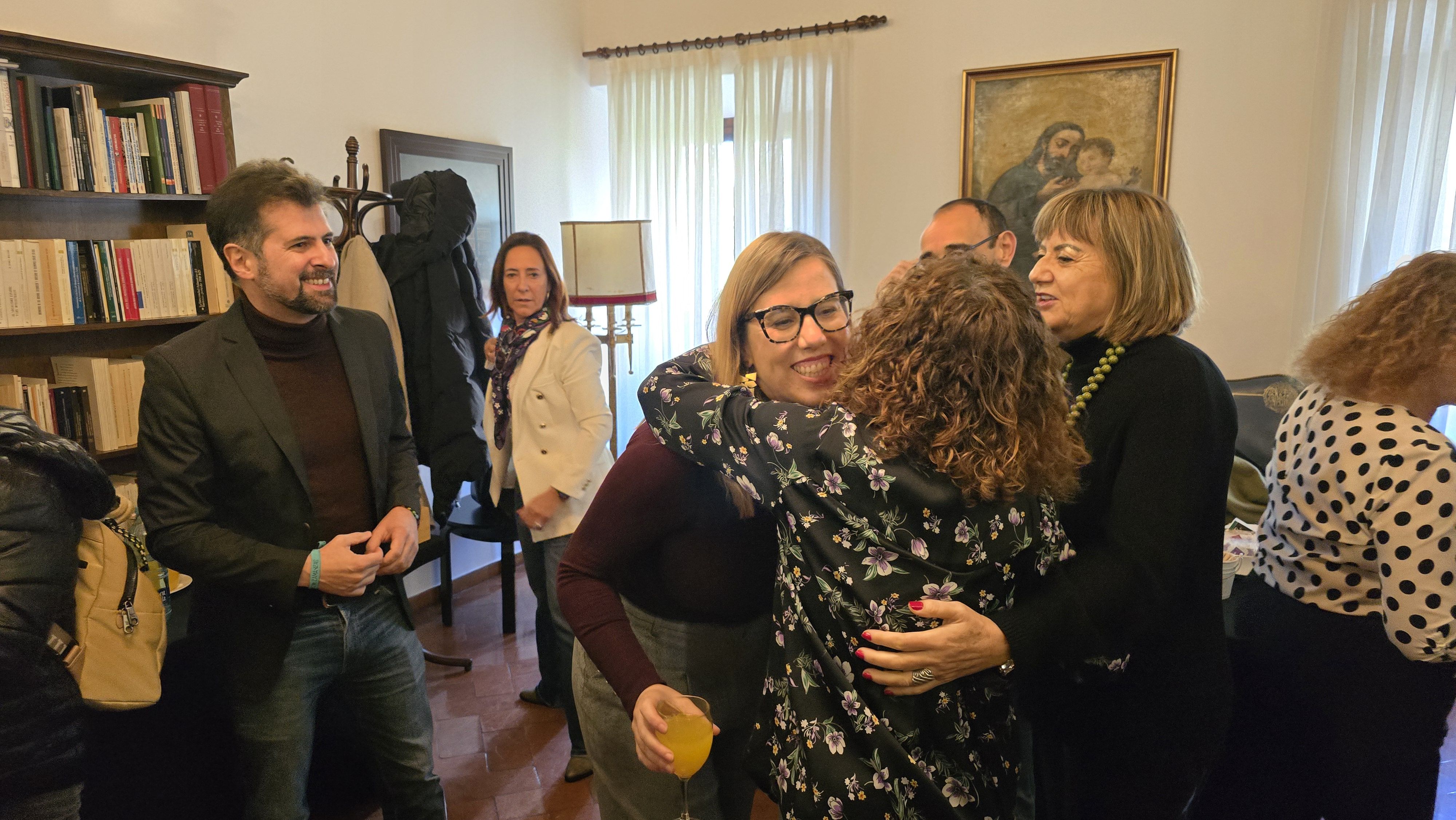 Charla de la directora general de la Mujer, Cristina Hernández, en el Colegio Fonseca de Salamanca