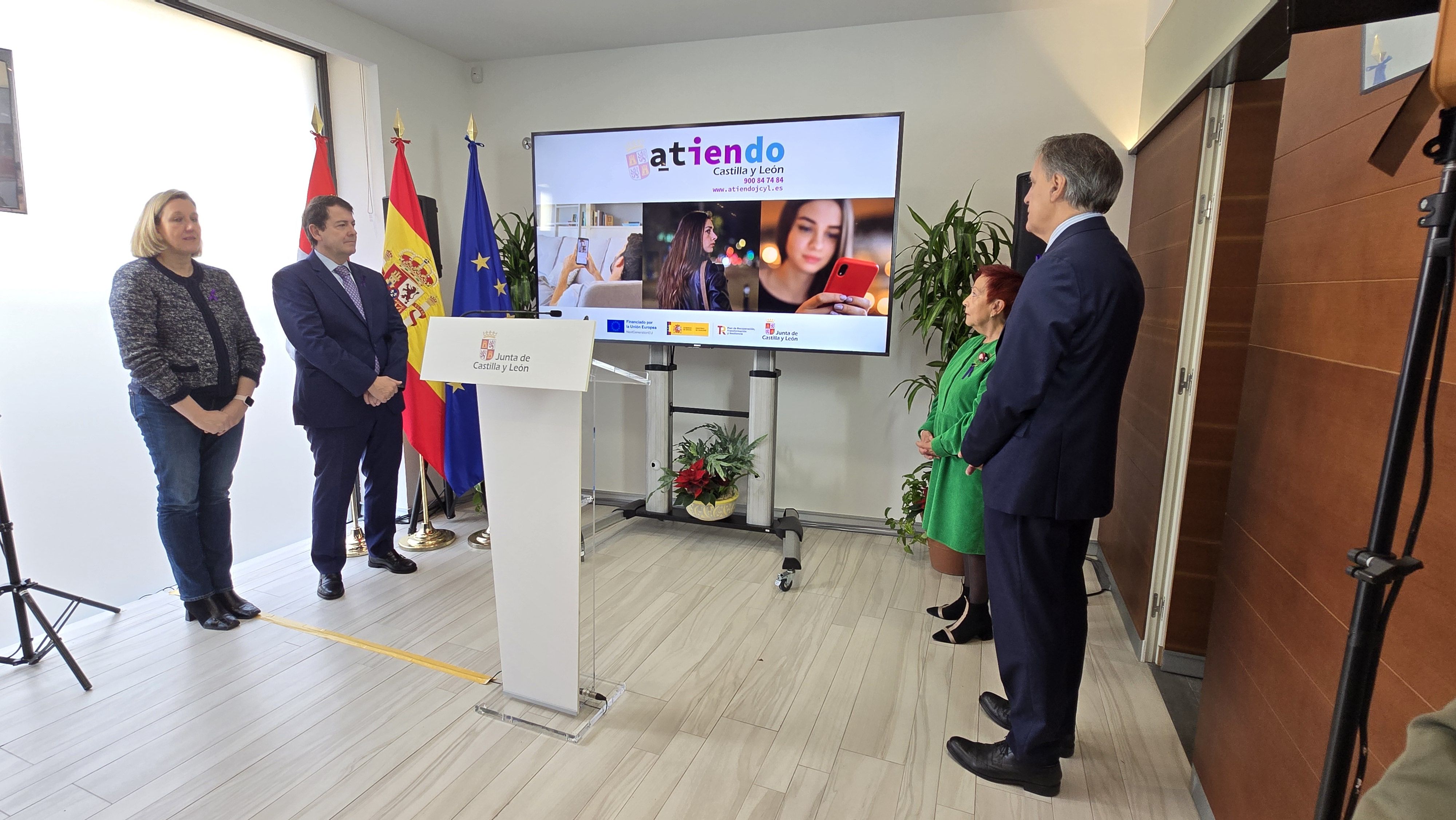 Inauguración de las instalaciones del Centro de Atención a Víctimas de Agresiones Sexuales ‘Atiendo’