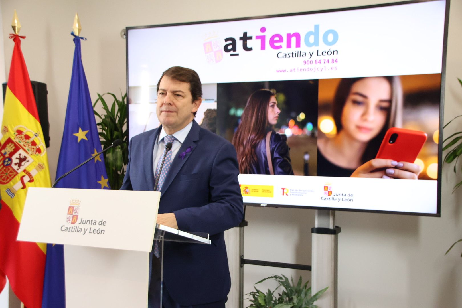 Inauguración de las instalaciones del Centro de Atención a Víctimas de Agresiones Sexuales ‘Atiendo’