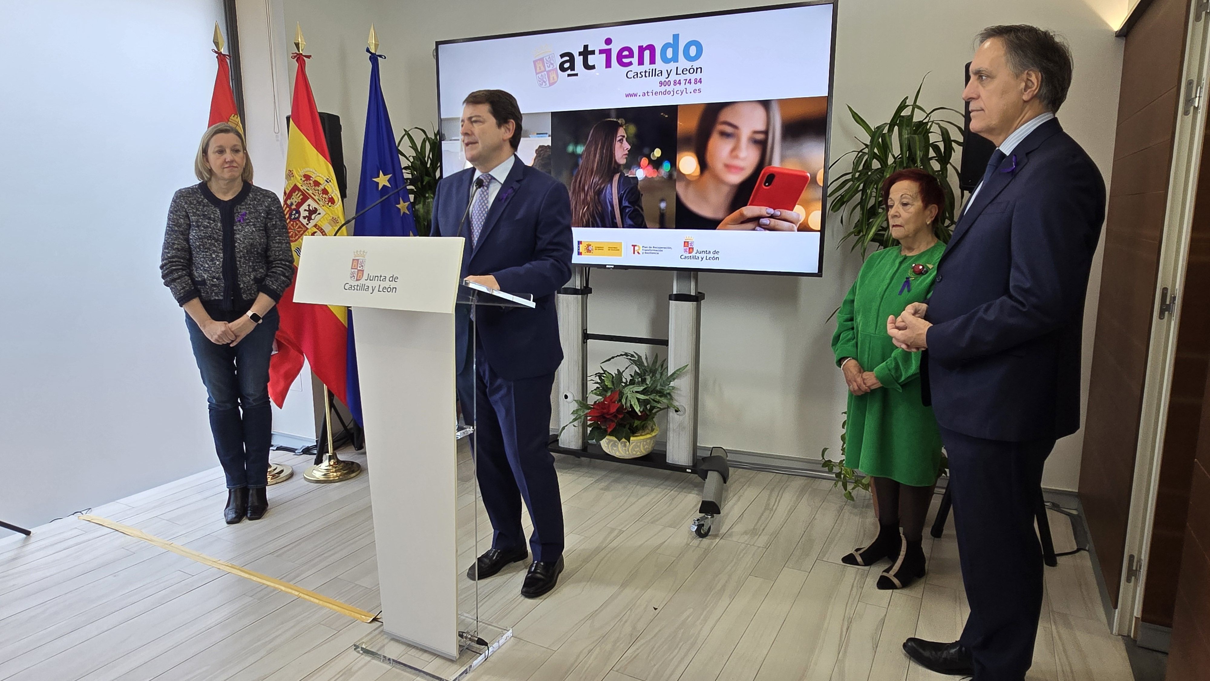 Inauguración de las instalaciones del Centro de Atención a Víctimas de Agresiones Sexuales ‘Atiendo’