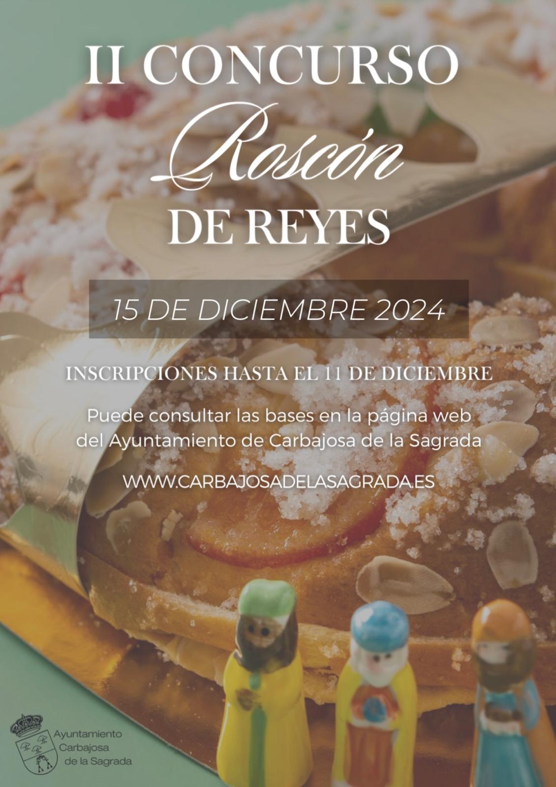 Cartel II Concurso de Roscones Navidad 2024