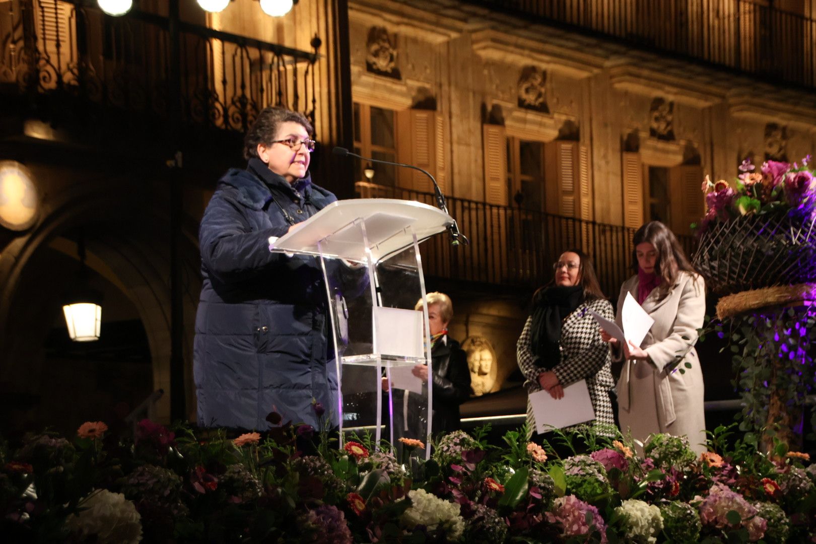 Lectura del manifiesto con motivo del Día Internacional de la Eliminación de la Violencia contra la Mujer