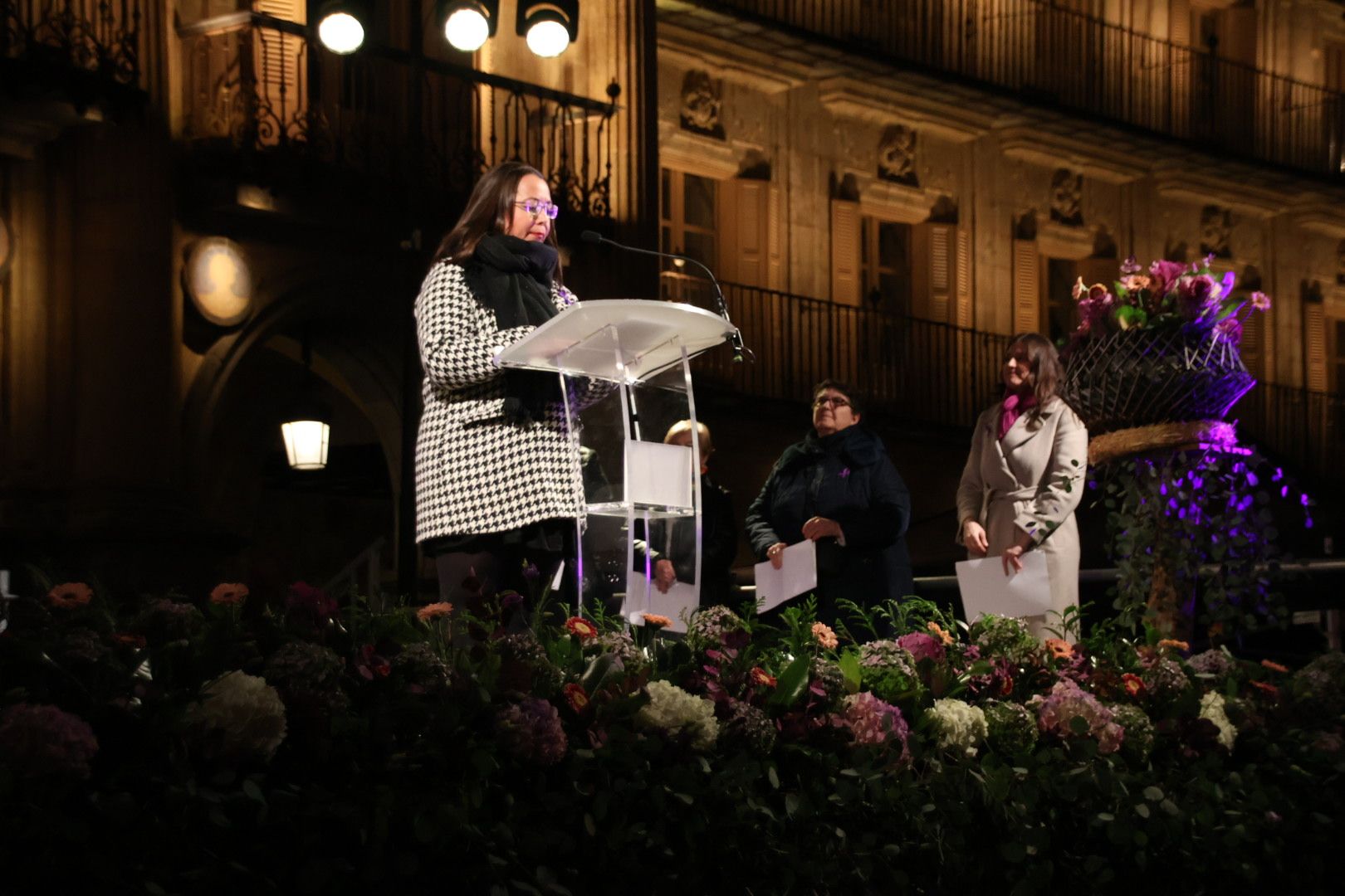 Lectura del manifiesto con motivo del Día Internacional de la Eliminación de la Violencia contra la Mujer