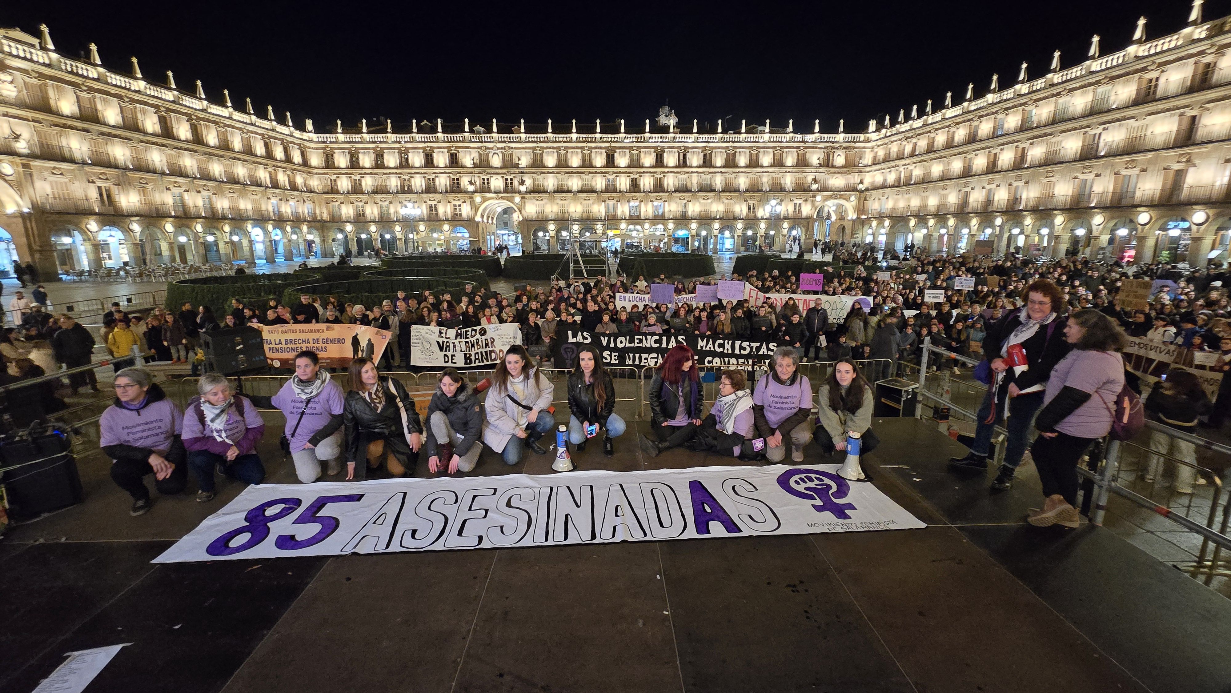 Manifestación 25-N en Salamanca