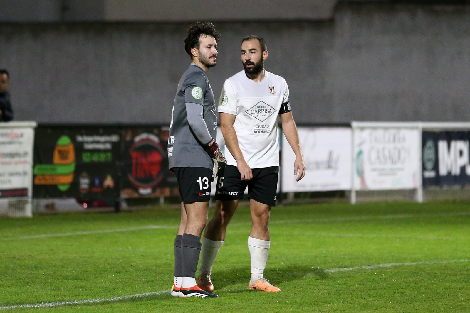 David Jiménez y Maza, jugadores del Ciudad Rodrigo