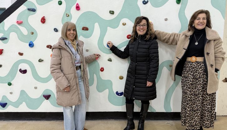 Nuevo gimnasio en el colegio Filiberto Villalobos de Guijuelo