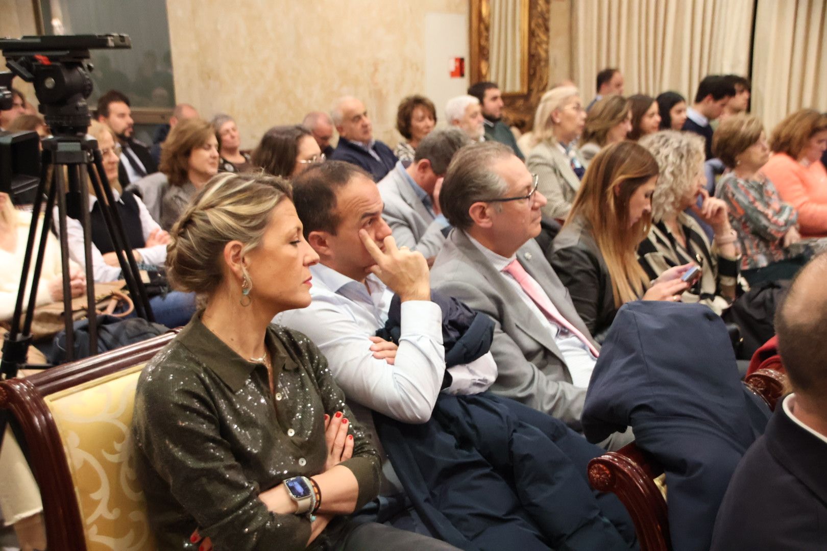 Consejo de alcaldes en la ciudad de Salamanca con motivo de la Semana del Municipalismo