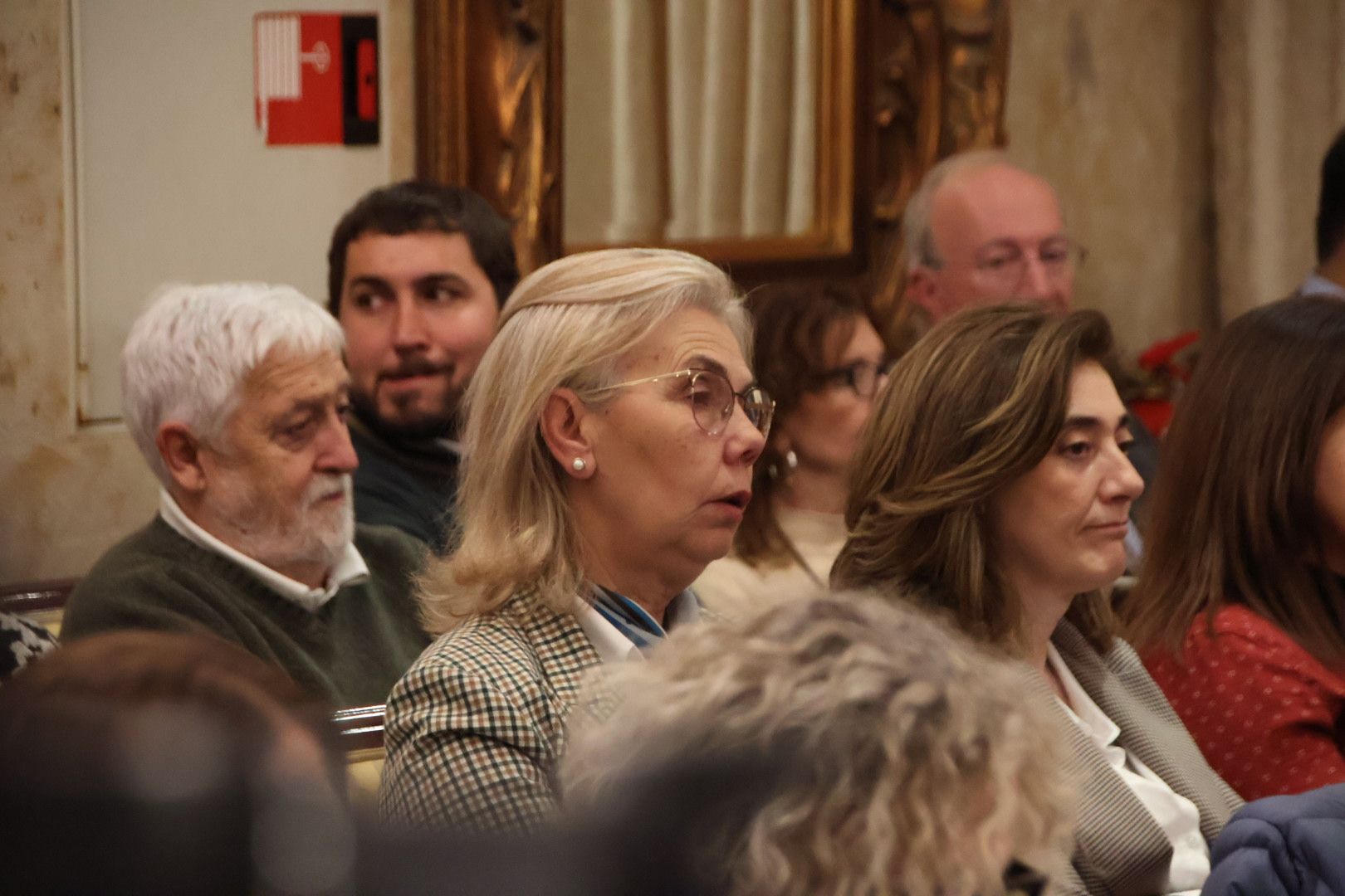 Consejo de alcaldes en la ciudad de Salamanca con motivo de la Semana del Municipalismo