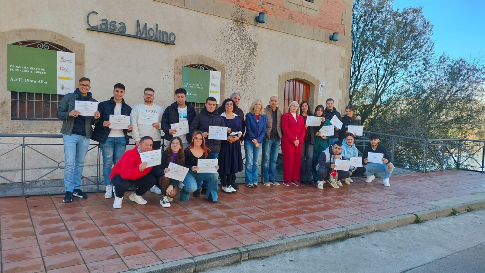 Finalizan las acciones de formación y empleo en Alba de Tormes