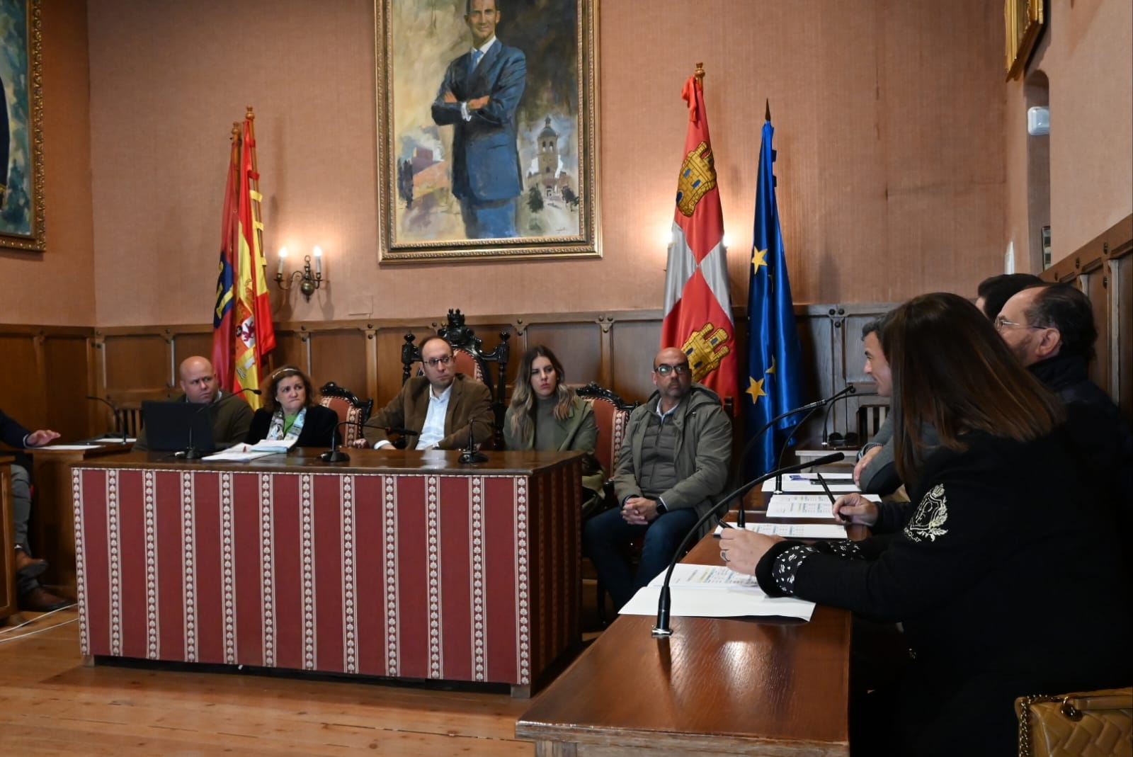 XXV Lonja Agropecuaria de Salamanca (Mesa de porcino ibérico y blanco). Foto Ayuntamiento Ciudad Rodrigo