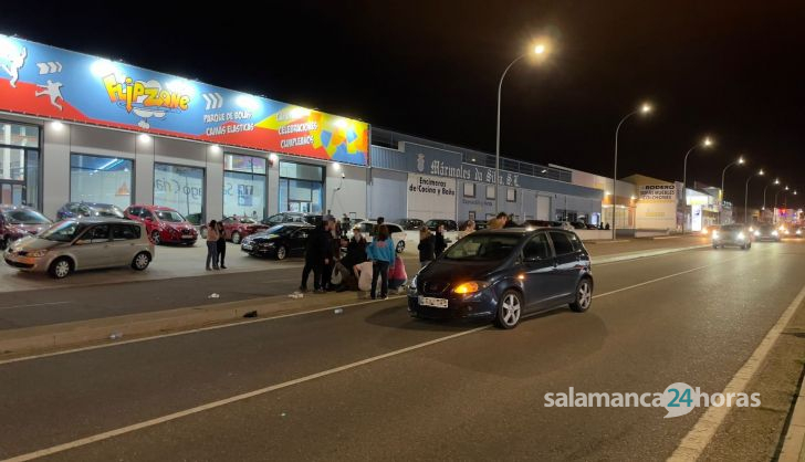 Atropello en el polígono industrial de Los Villares