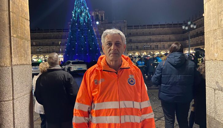 José Arturo de la Torre, voluntario Protección Civil Salamanca