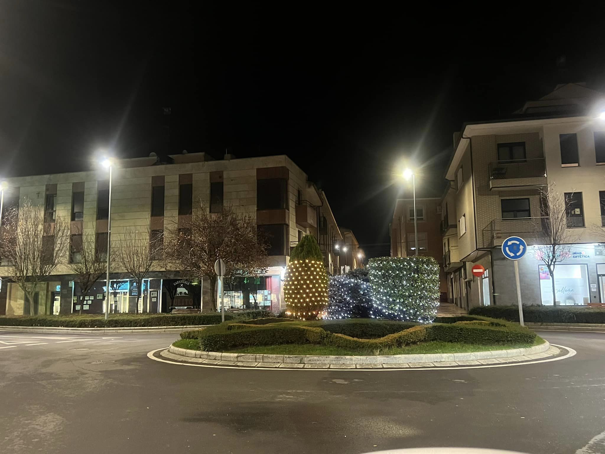 Iluminación navideña en Carbajosa de la Sagrada 