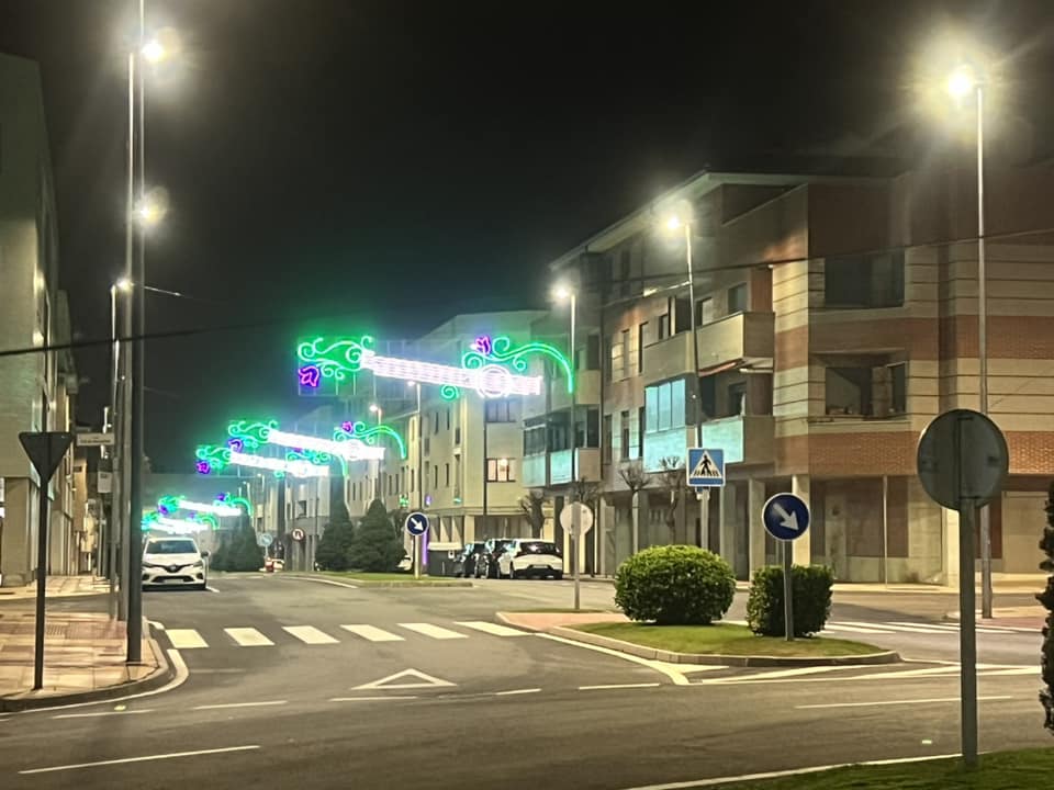 Iluminación navideña en Carbajosa de la Sagrada 