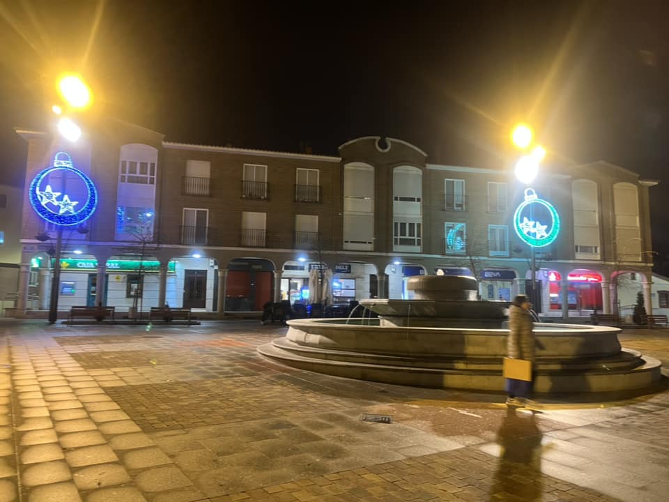 Iluminación navideña en Carbajosa de la Sagrada 