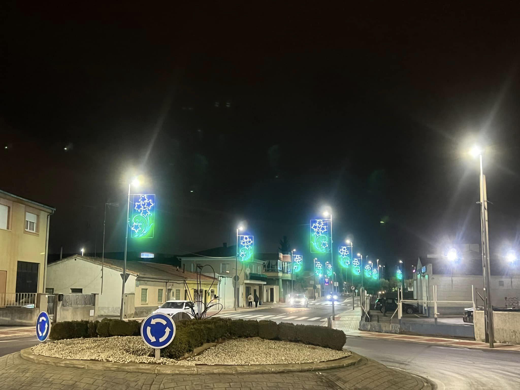 Iluminación navideña en Carbajosa de la Sagrada 