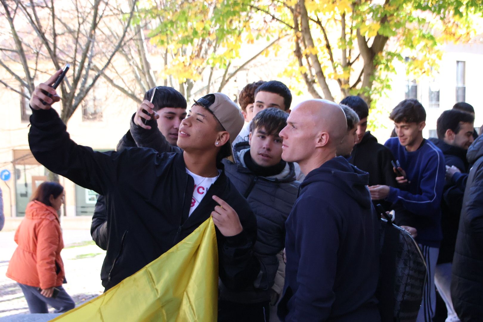 Llegada Rayo Vallecano