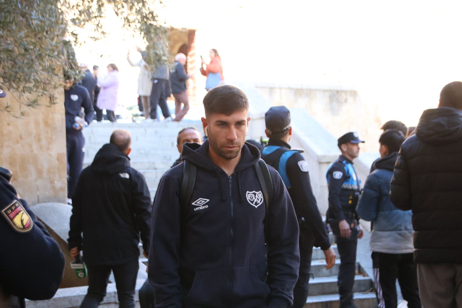 Llegada Rayo Vallecano