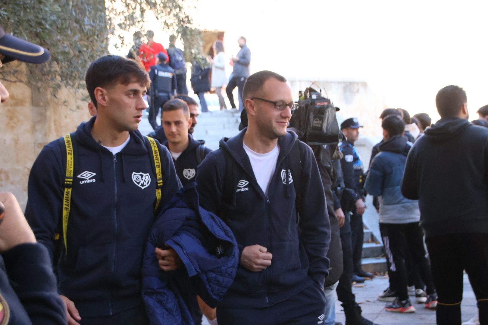 Llegada Rayo Vallecano