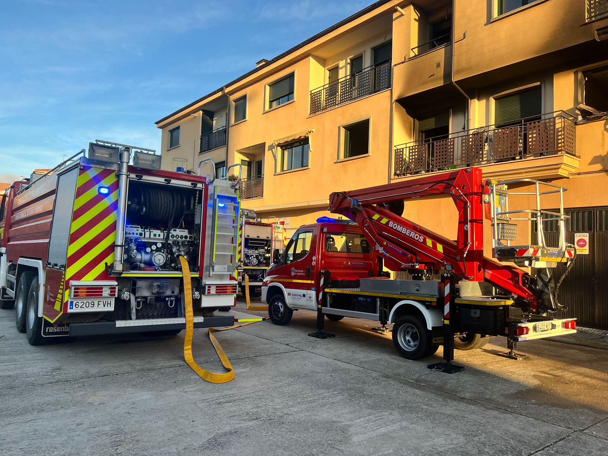 Incendio en una vivienda de Ciudad Rodrigo 