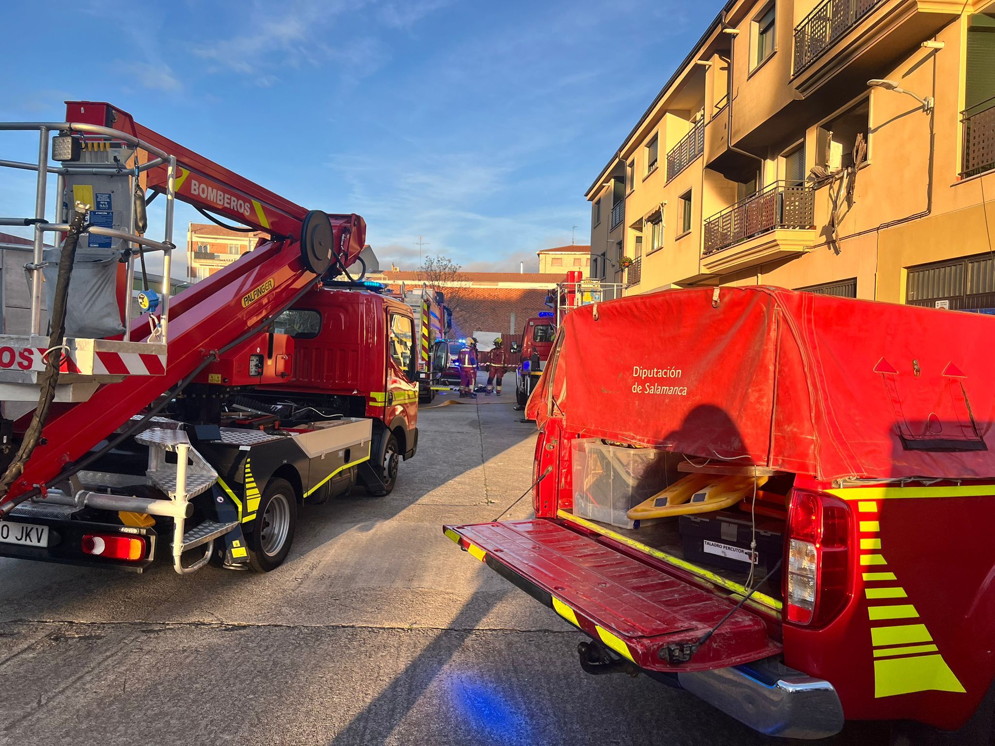 Incendio en una vivienda de Ciudad Rodrigo 