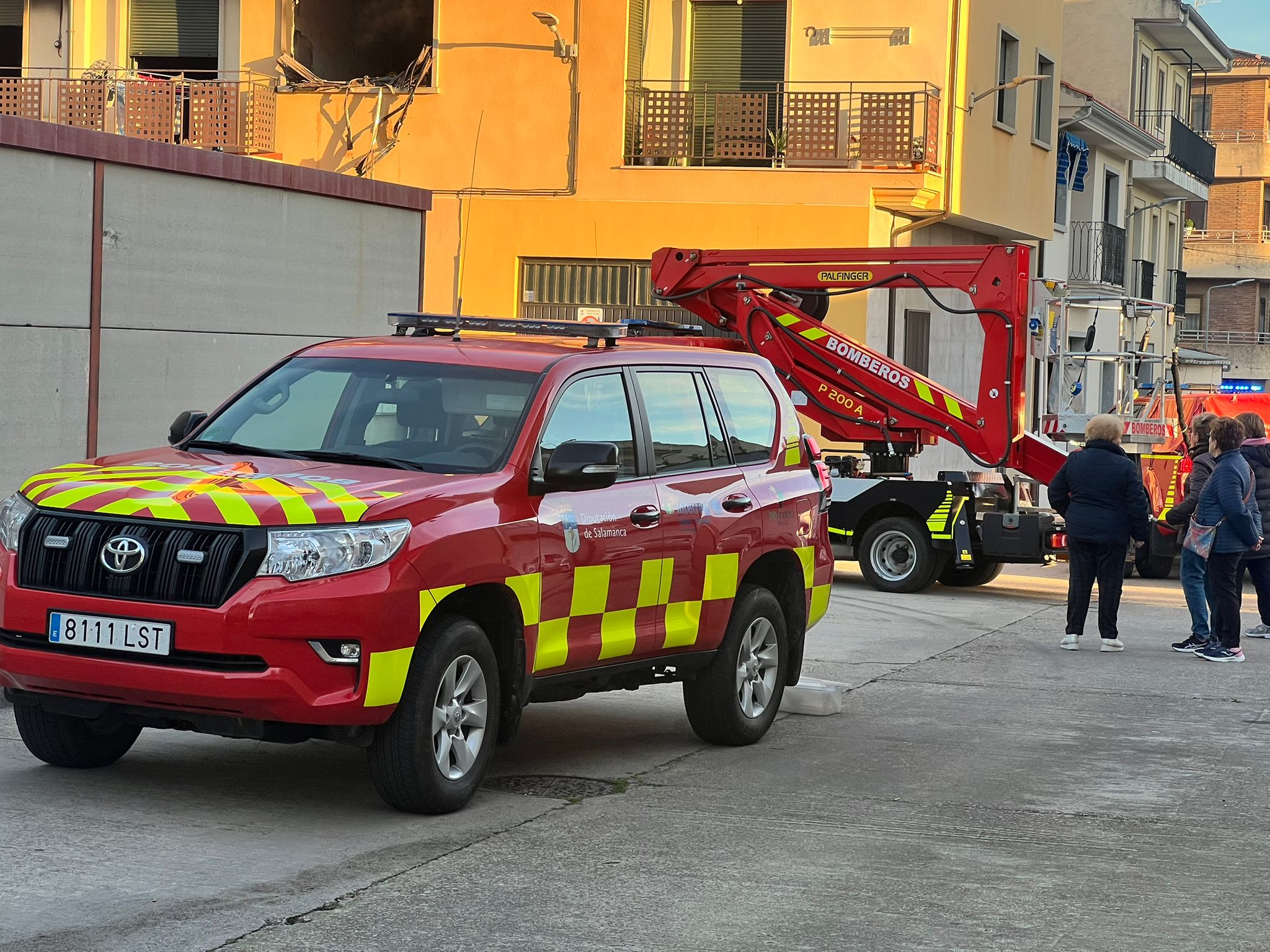 Incendio en una vivienda de Ciudad Rodrigo 