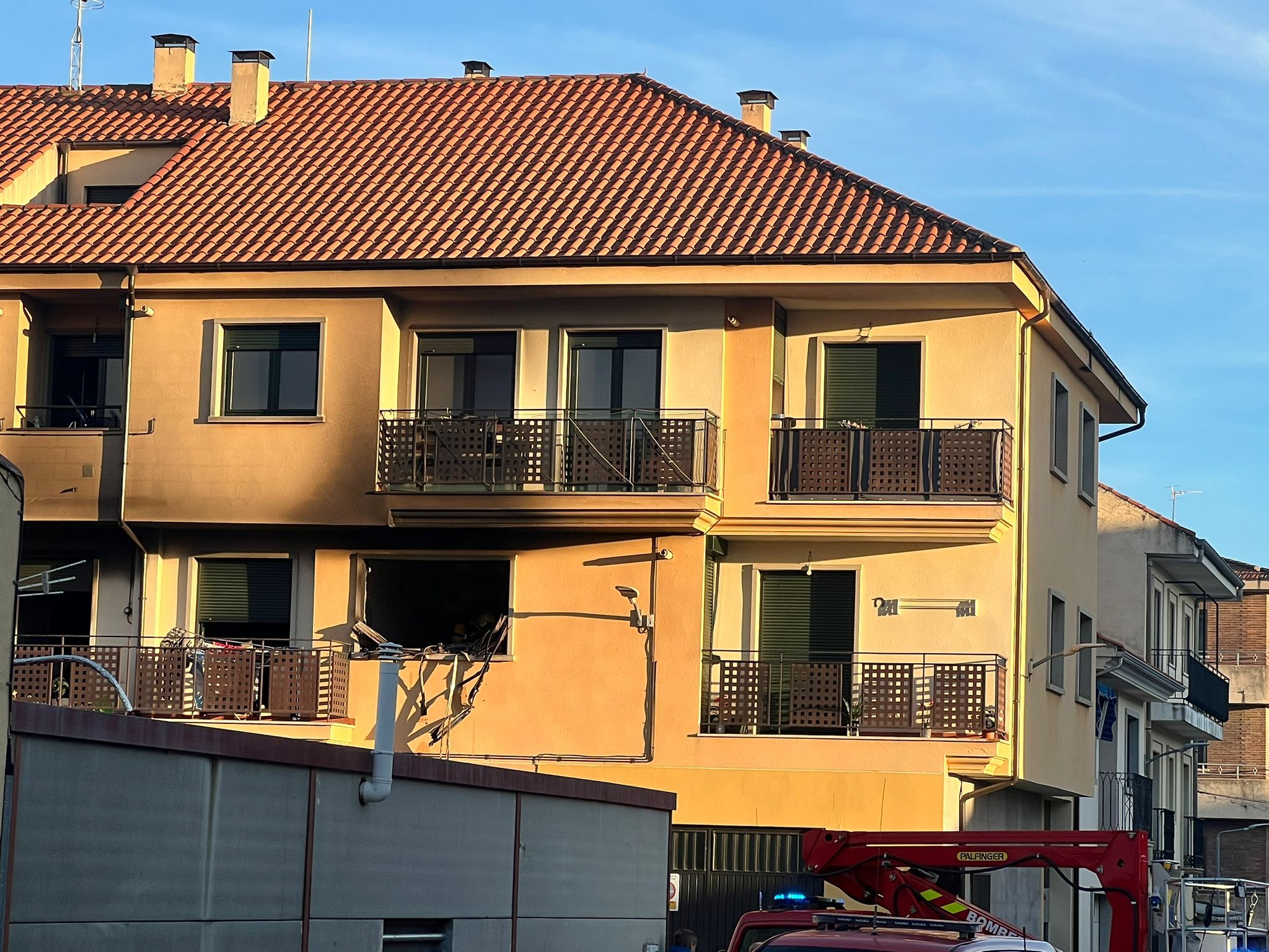 Incendio en una vivienda de Ciudad Rodrigo 