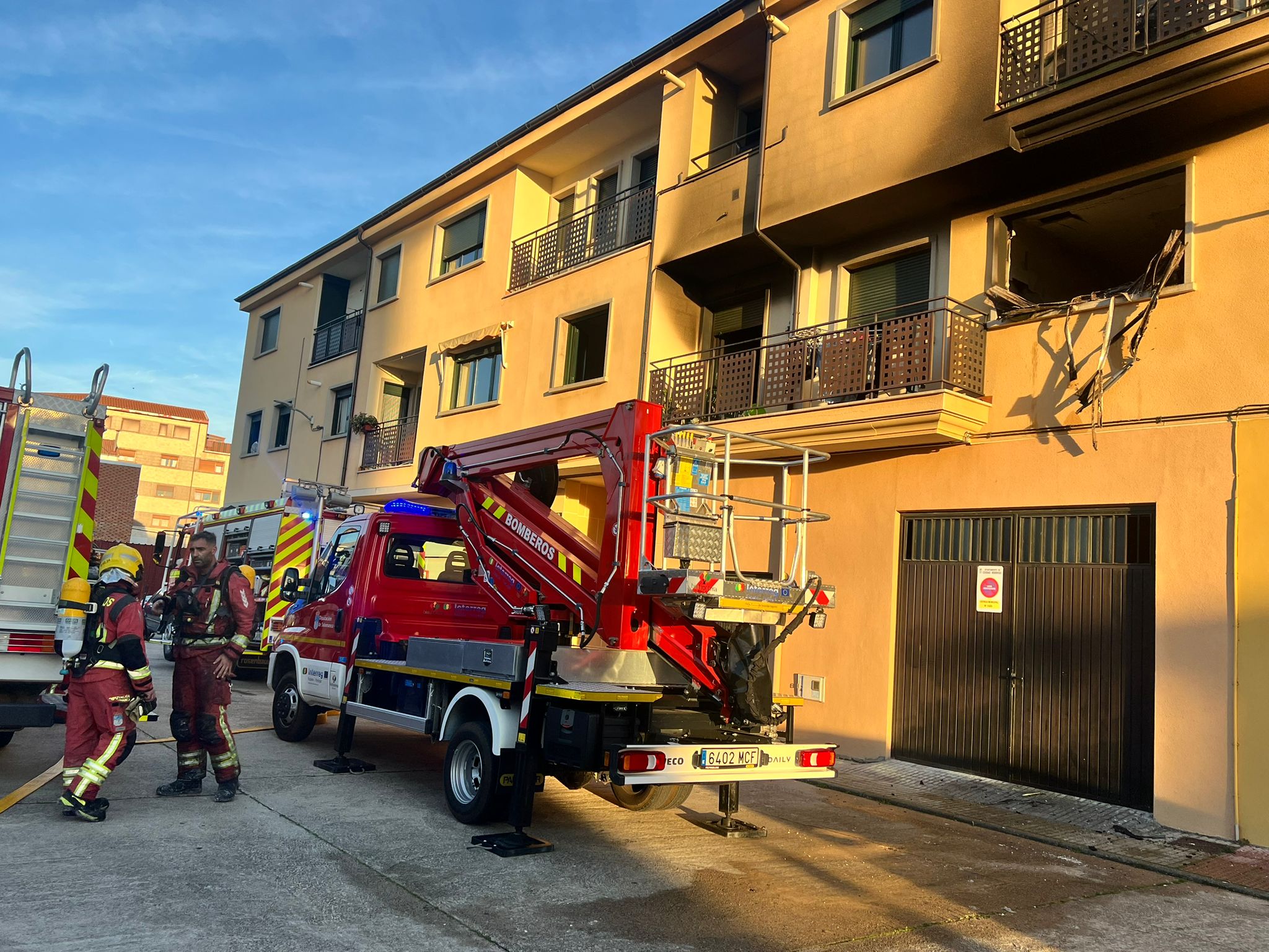 Incendio en una vivienda de Ciudad Rodrigo 