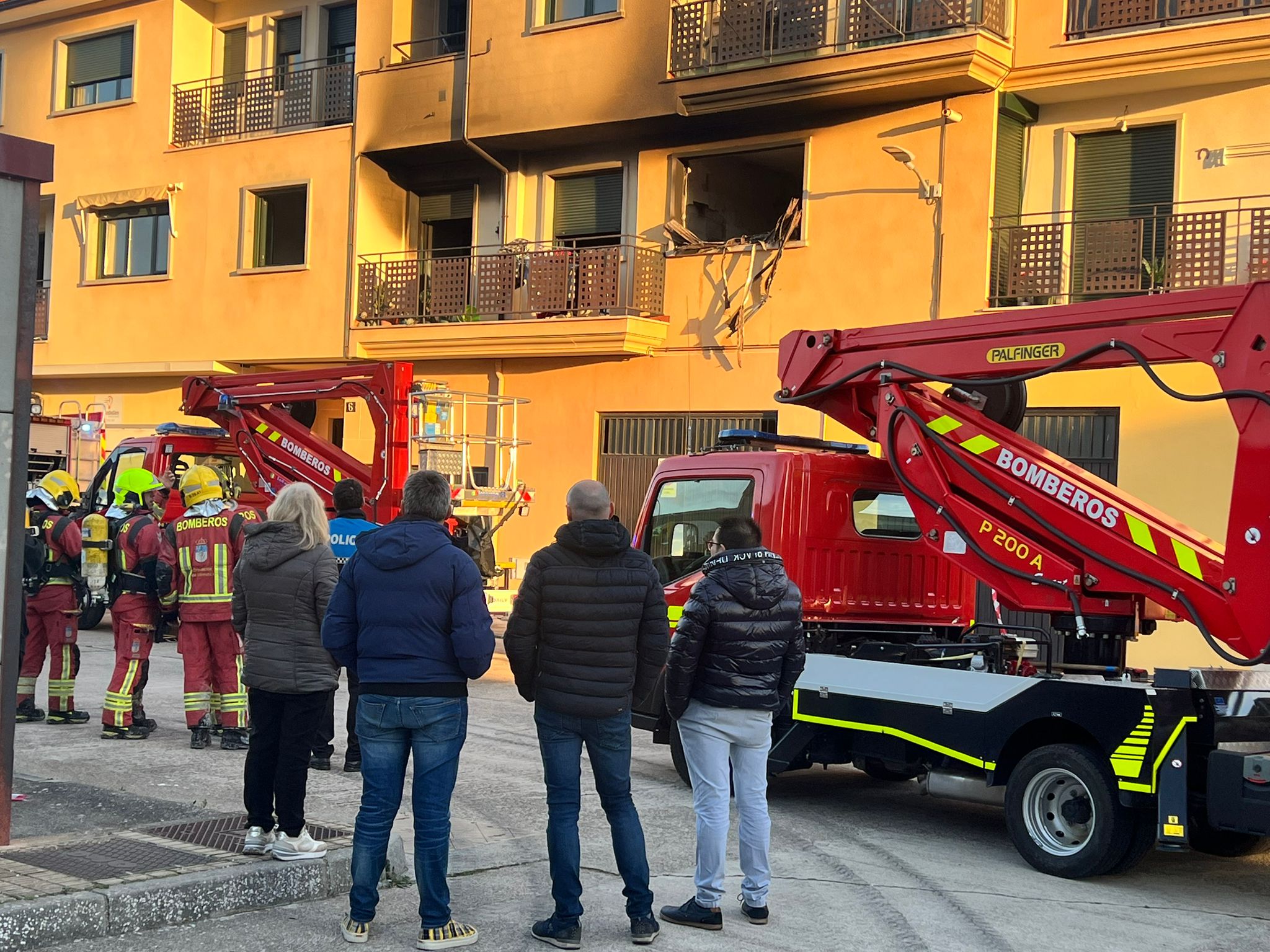 Incendio en una vivienda de Ciudad Rodrigo 