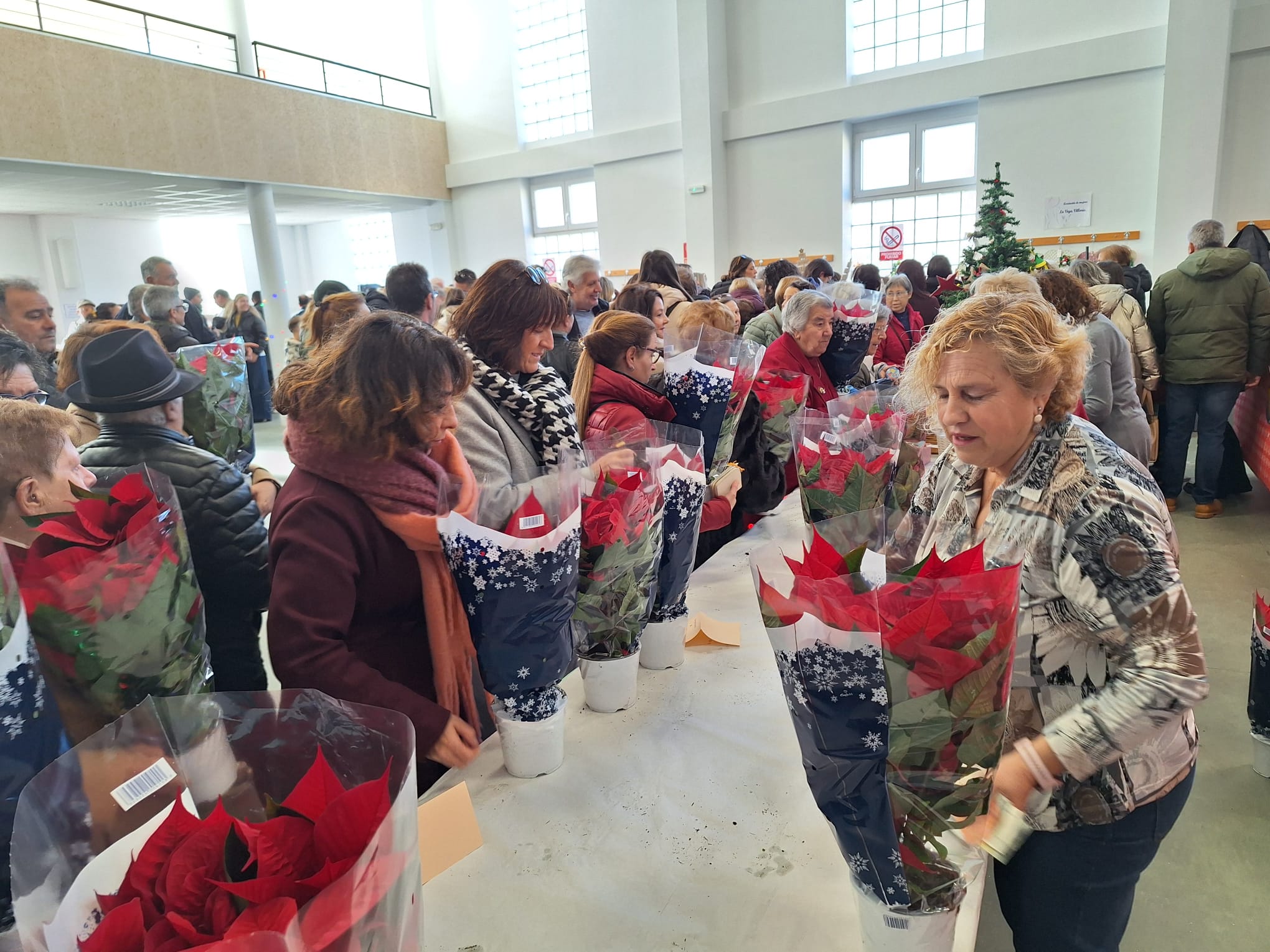 II Mercadillo navideño solidario de Villoria