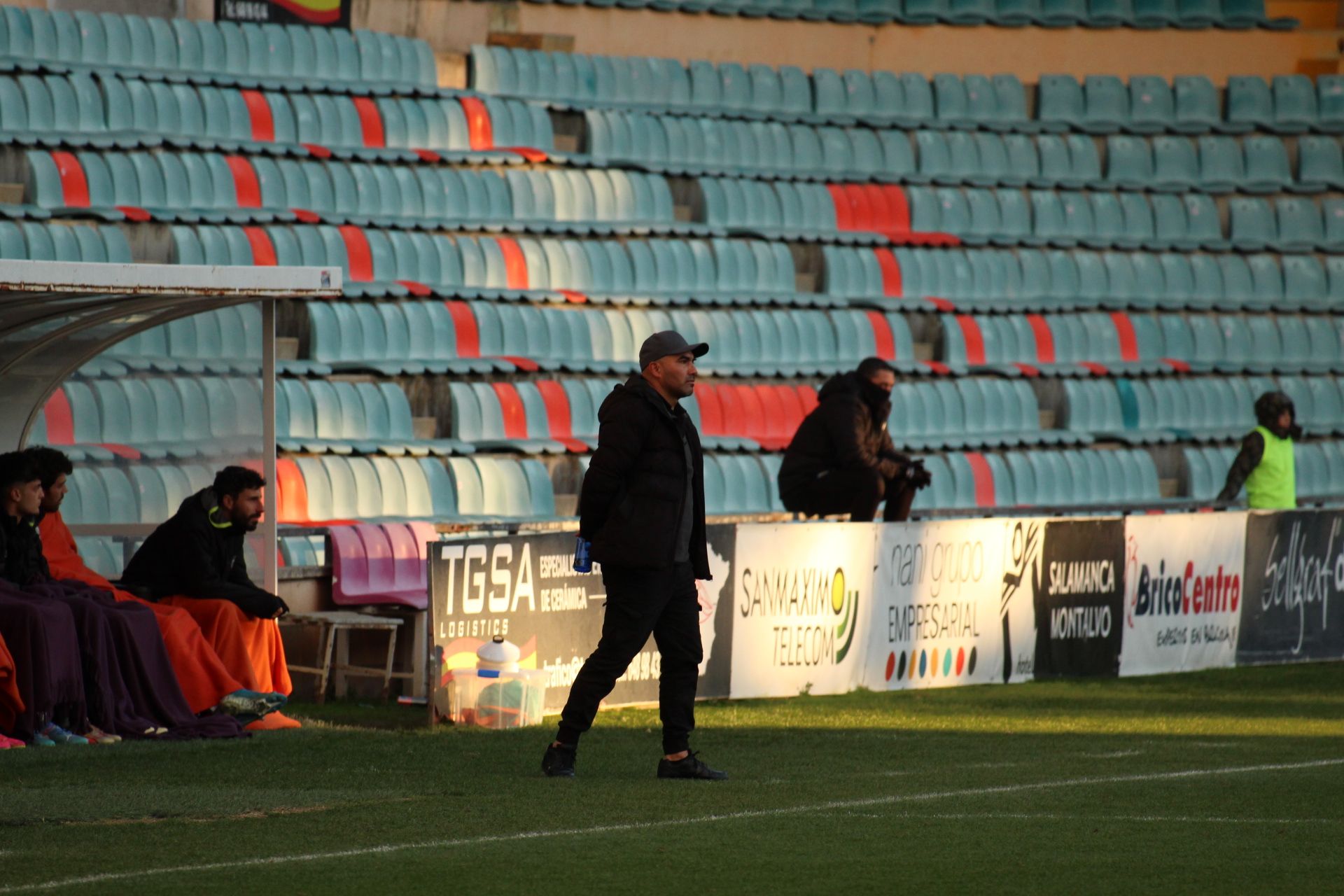 Jehú Chiapas, durante el Salamanca CF UDS - Deportivo Fabril | FOTO MÍKEL ANTÚNEZ