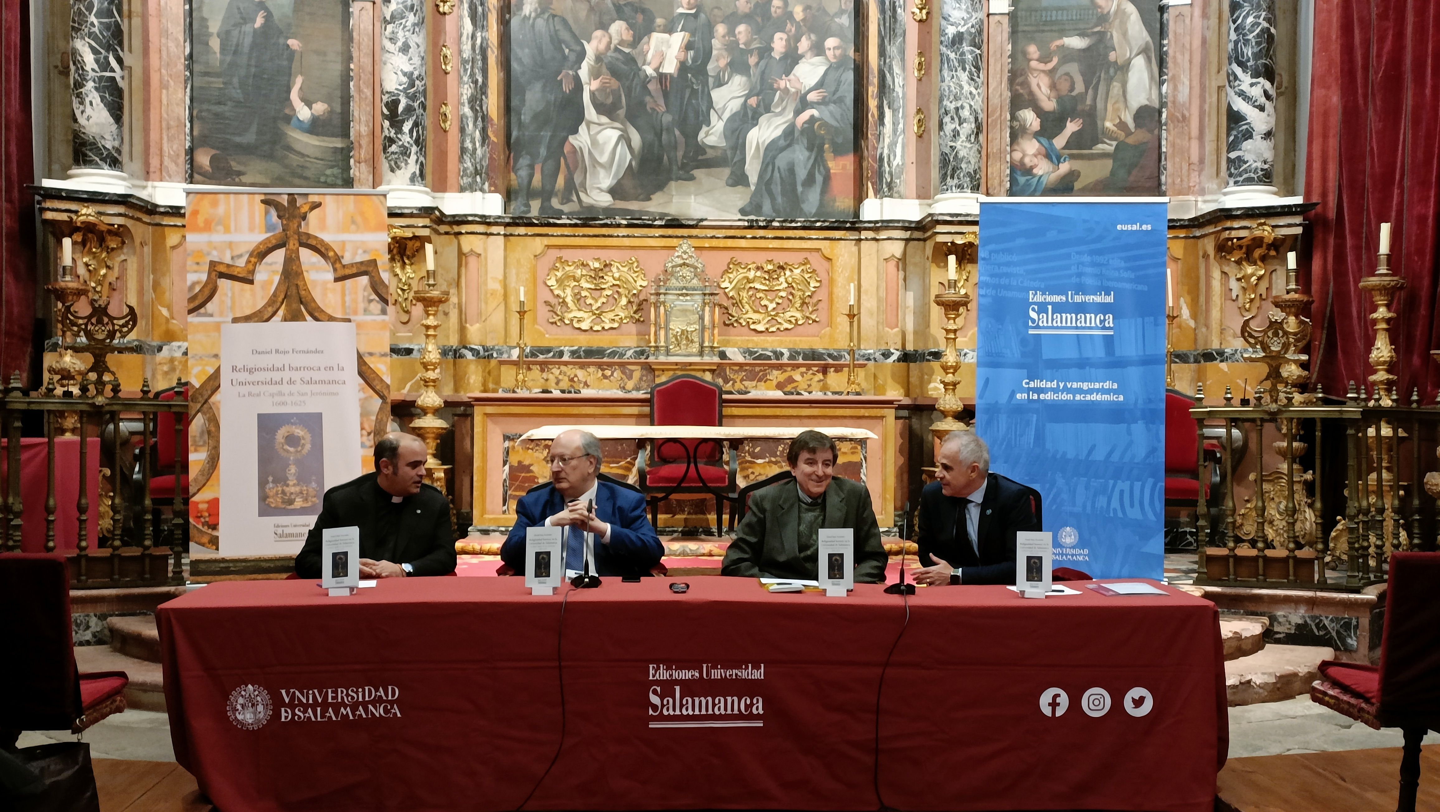 Ediciones Universidad de Salamanca presenta la reimpresión revisada del libro sobre la Capilla de San Jerónimo de Daniel Rojo