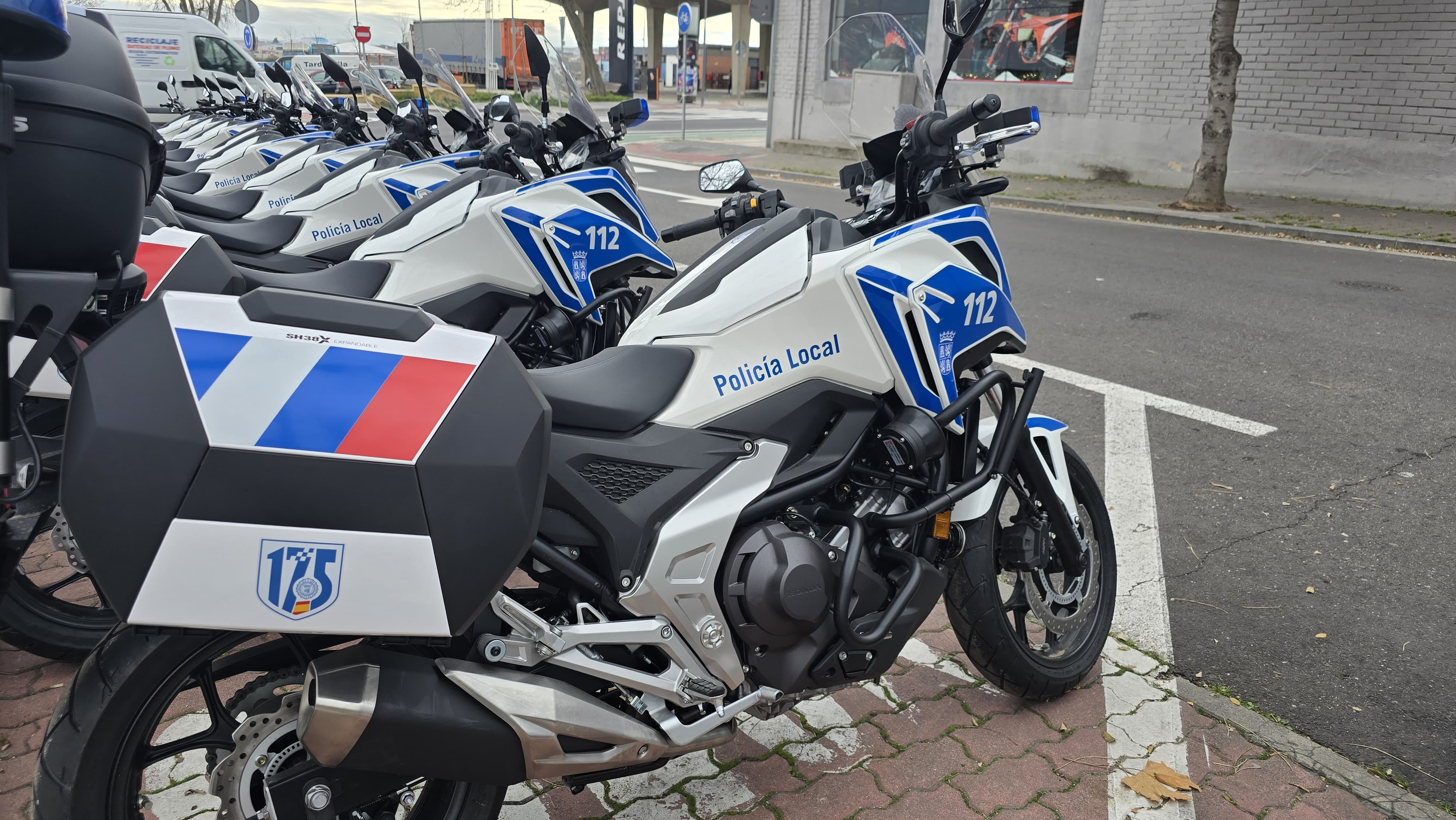 Nuevas motos Policía Local Salamanca 