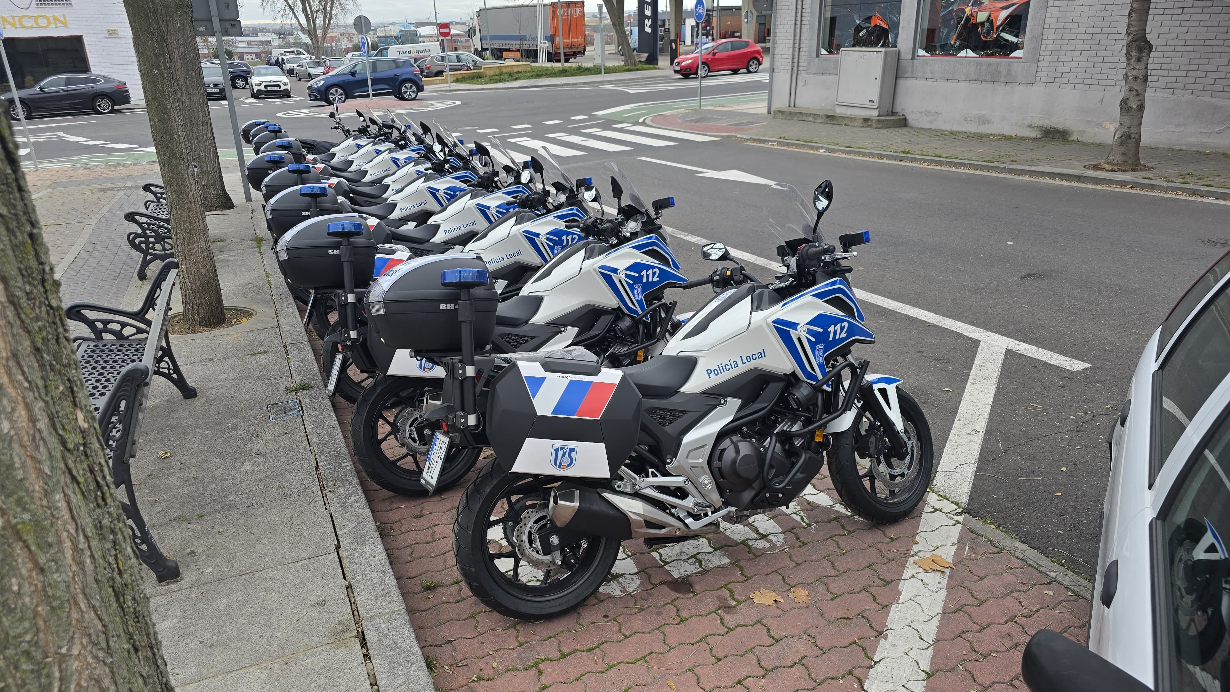 Nuevas motos Policía Local Salamanca 