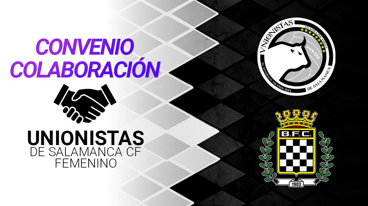 Imagen del convenio entre Unionistas y Boavista | FOTO UNIONISTAS CF